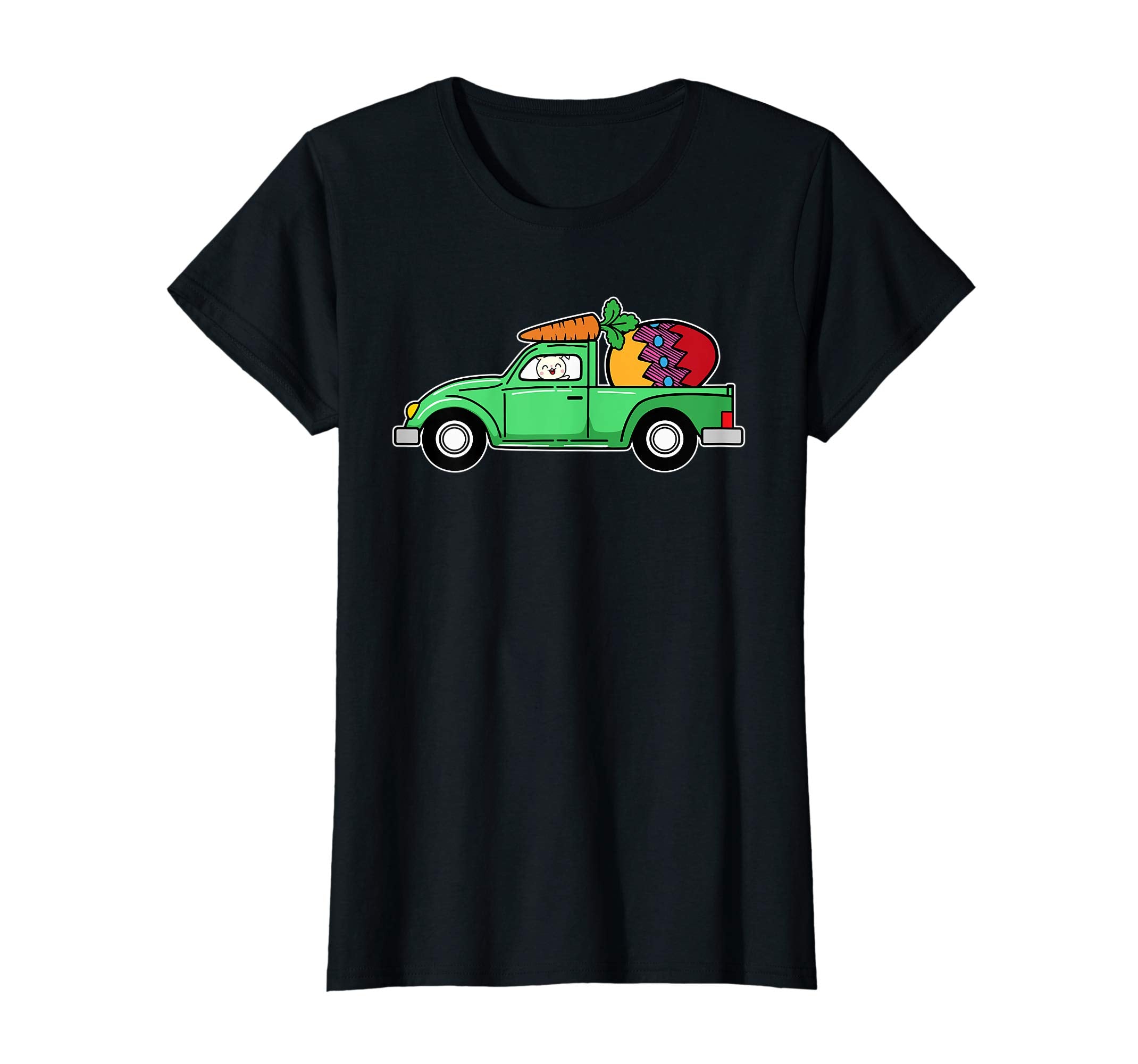 Easter Egg Carrot In A Pick Up Truck T Shirt Easter Bunny