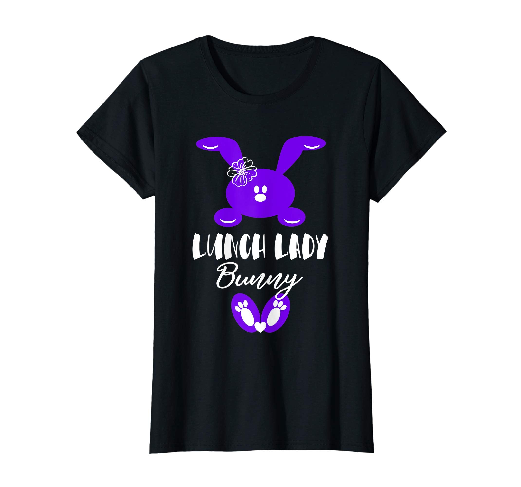 Easter Lunch Lady Bunny Costume TShirt School Party Gift