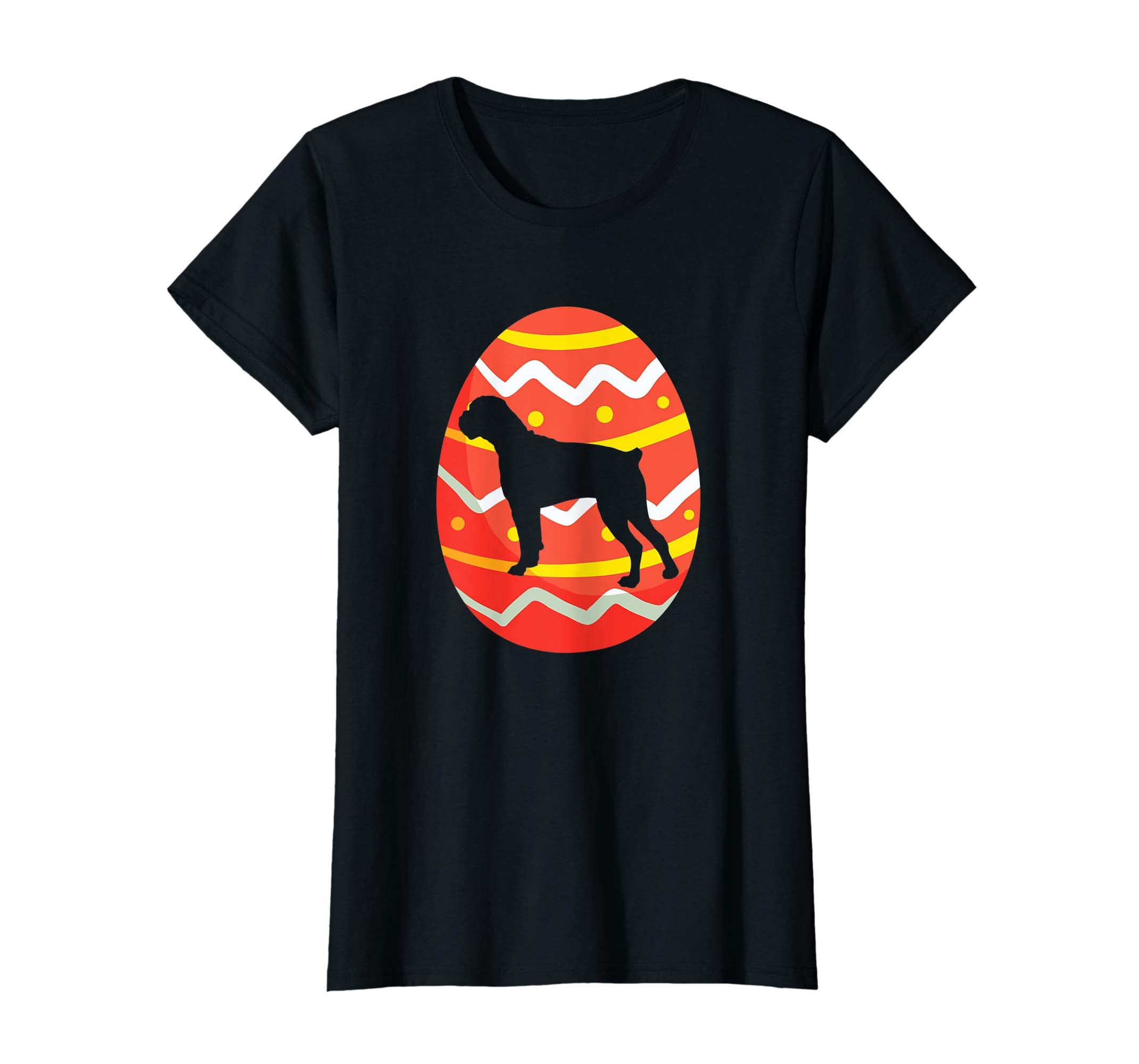 Boxer Easter Eggs Bunny T-Shirt Dog Easter Gift