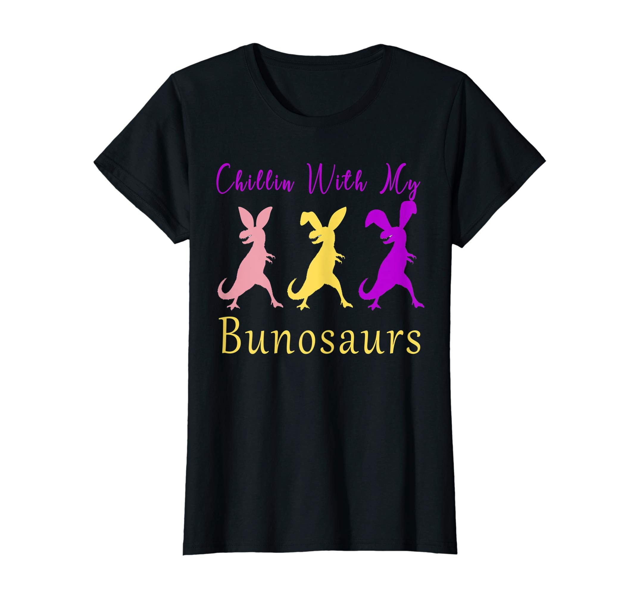 Funny Easter Chillin With My Bunosaurs Mother &amp; Father Shirt