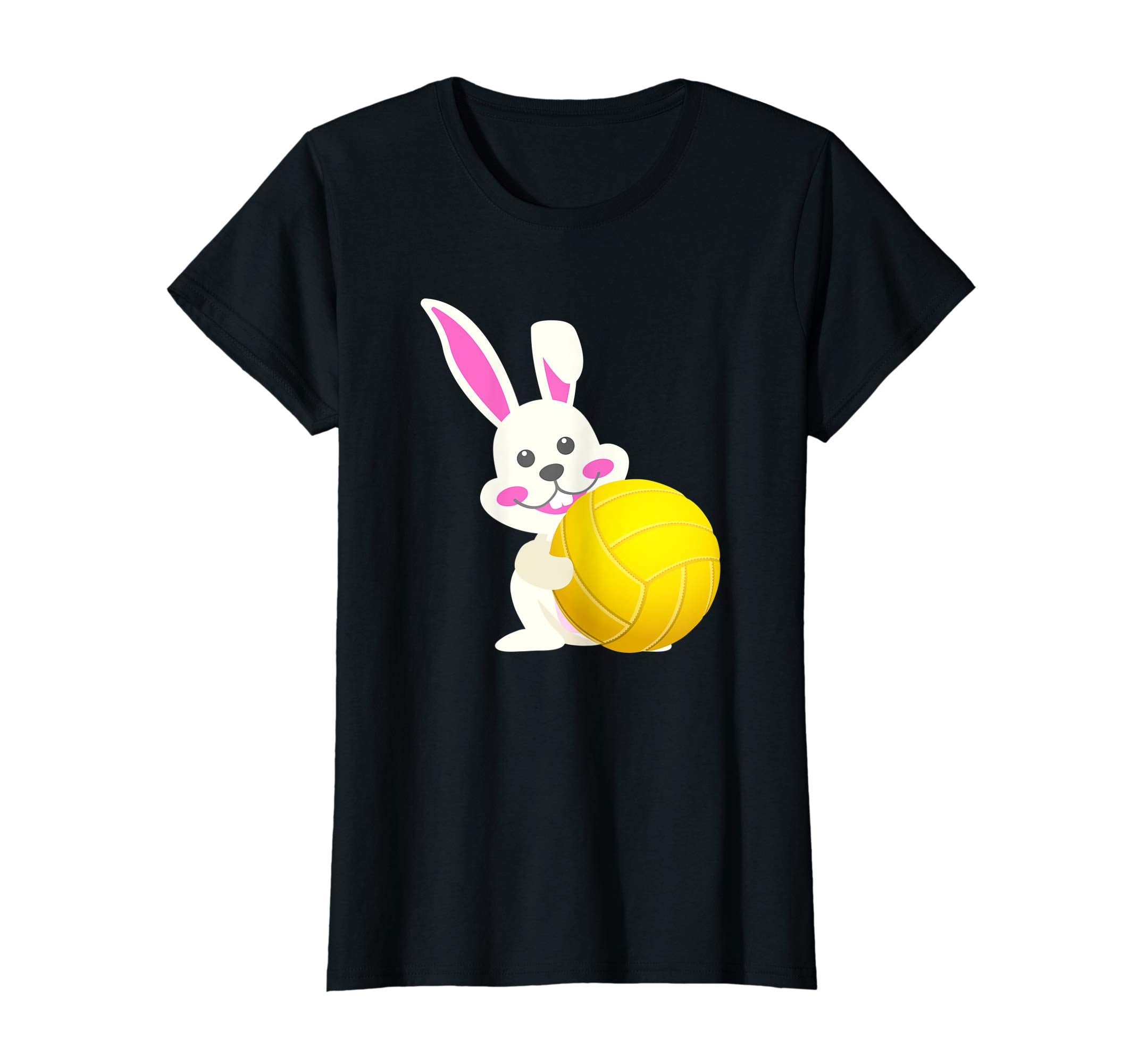 Easter Bunny with Volleyball Shirt Gifts for Kids Boys Girls