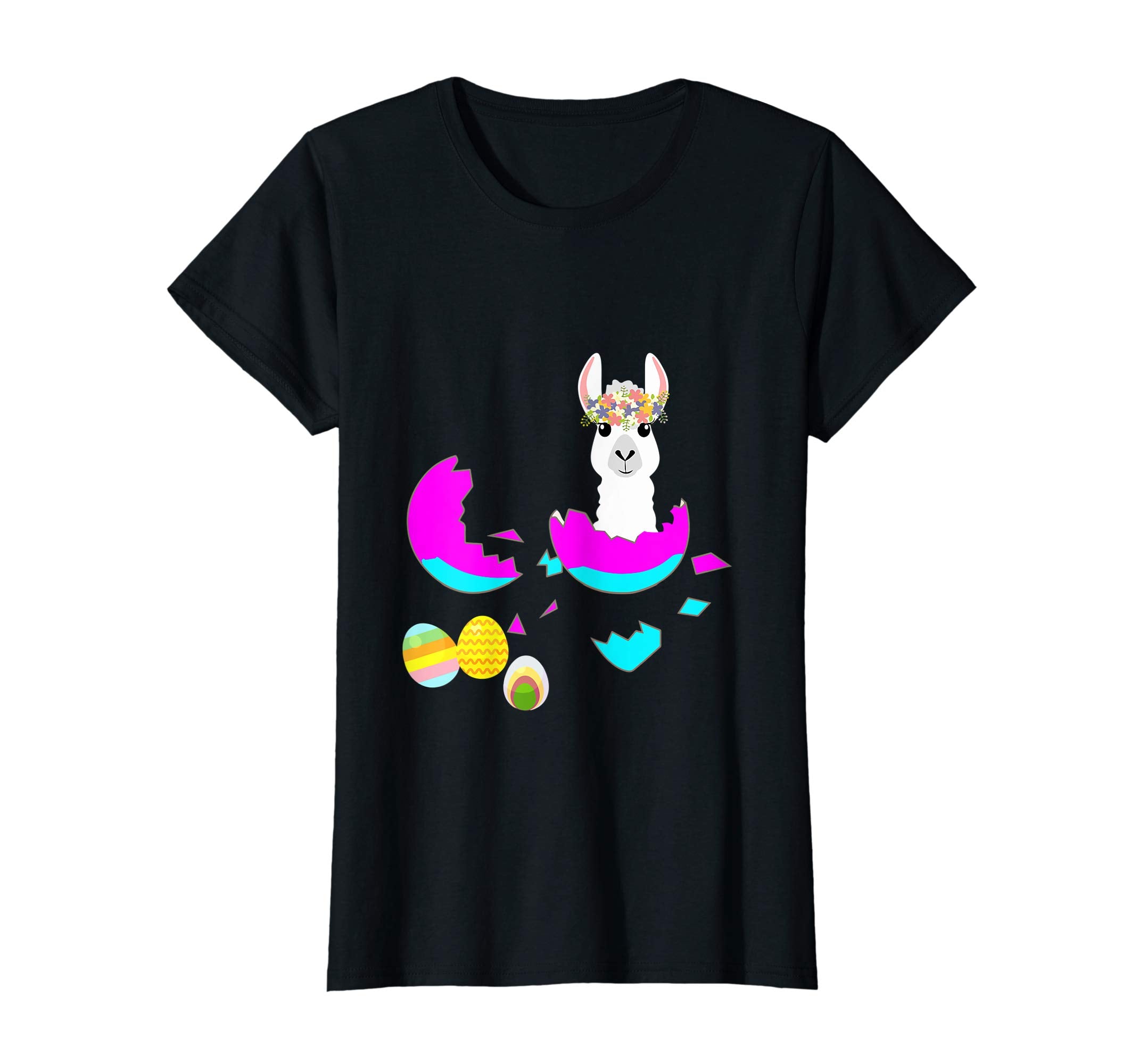 Llama Easter's day tshirt for youth