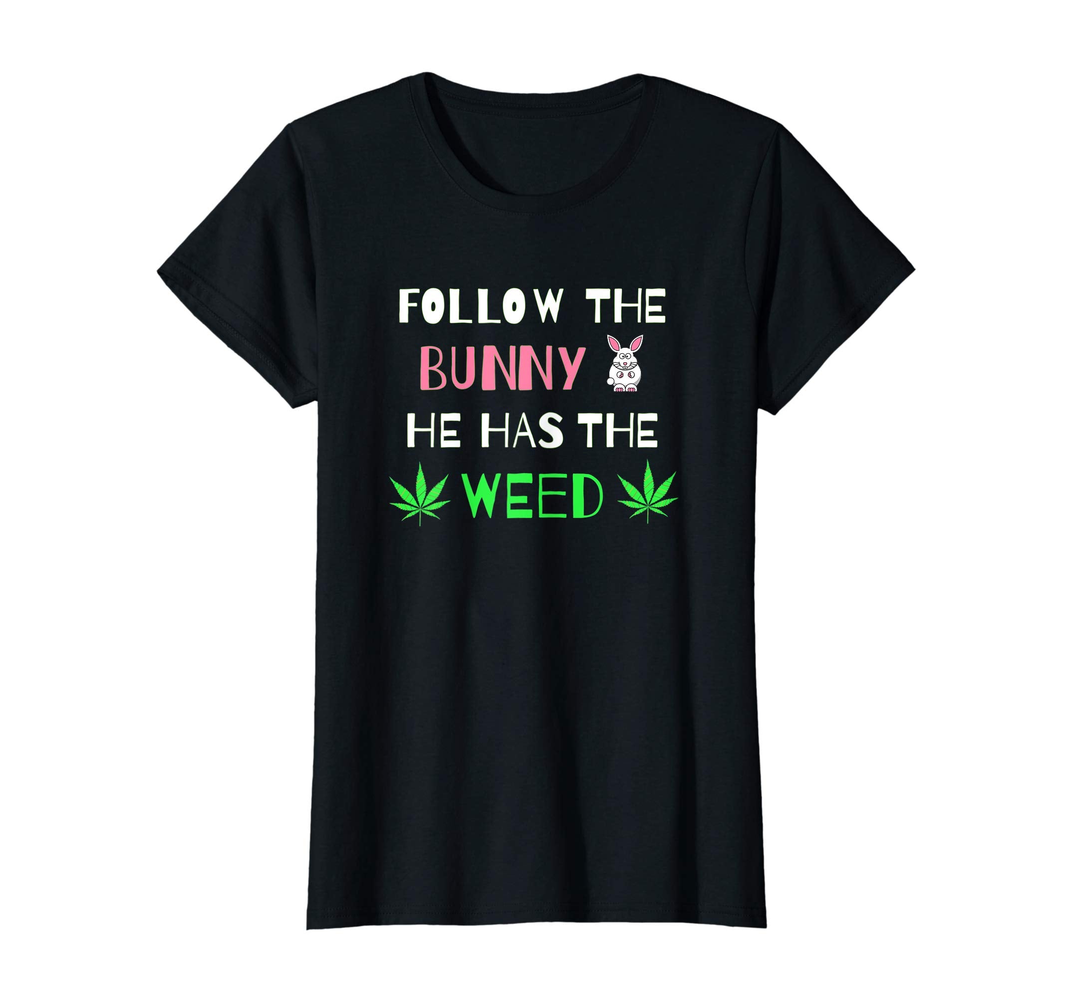Marijuana Easter Bunny T-Shirt | Weed and Cannabis 420