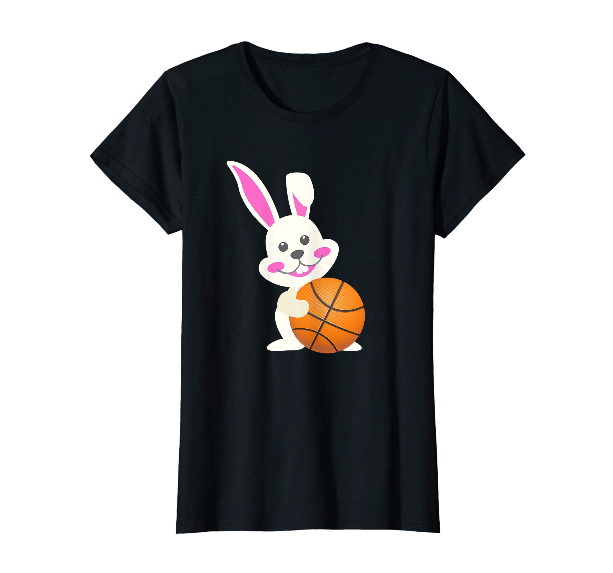 Basketball Easter Bunny Egg T-Shirt Funny for Kids Boys