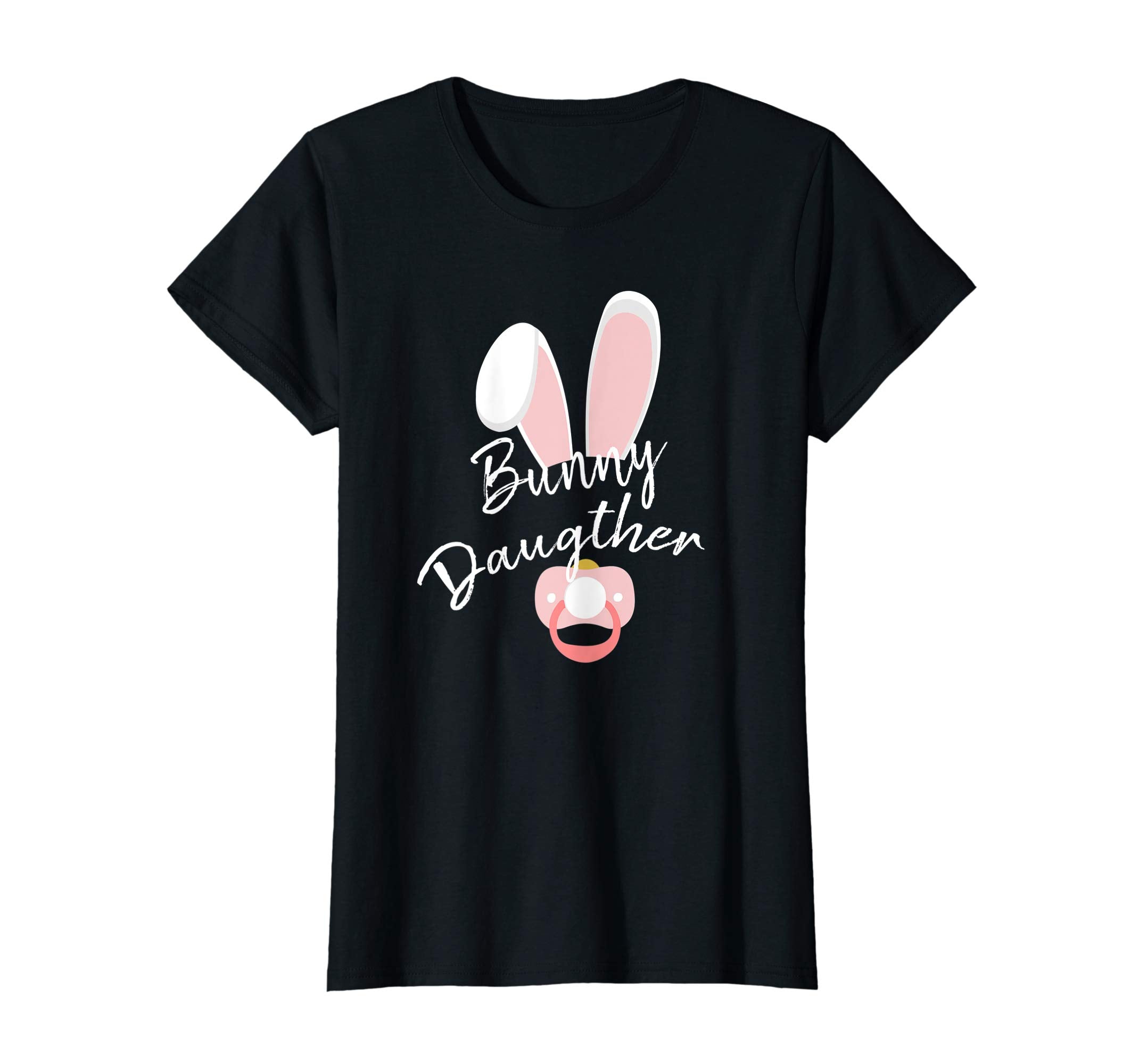 Easter Bunny Daughter Tshirt Rabbit Baby Nipple Tee for Girl