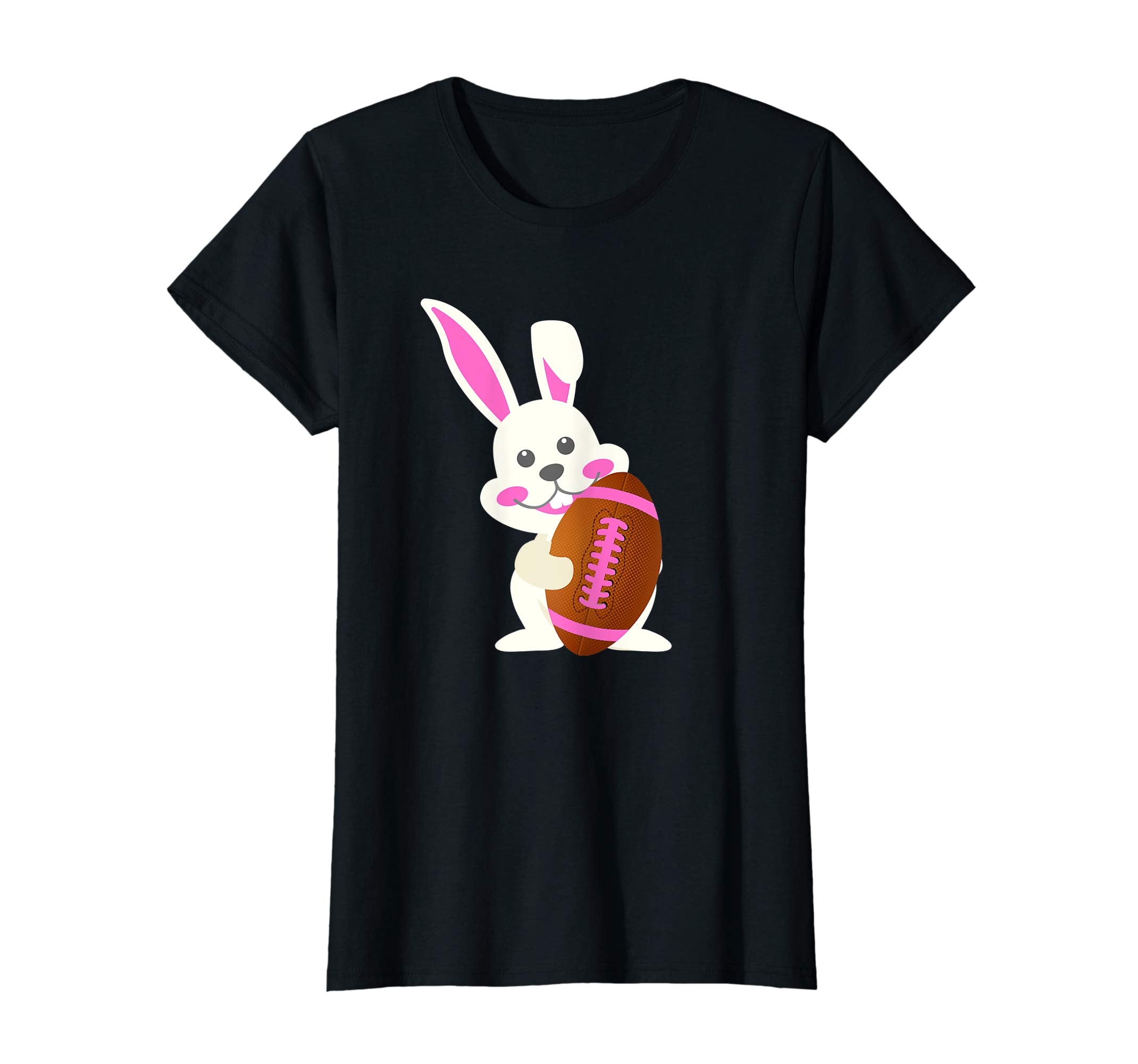 Football Easter Bunny Egg T-Shirt Funny for Kids Boys Girls
