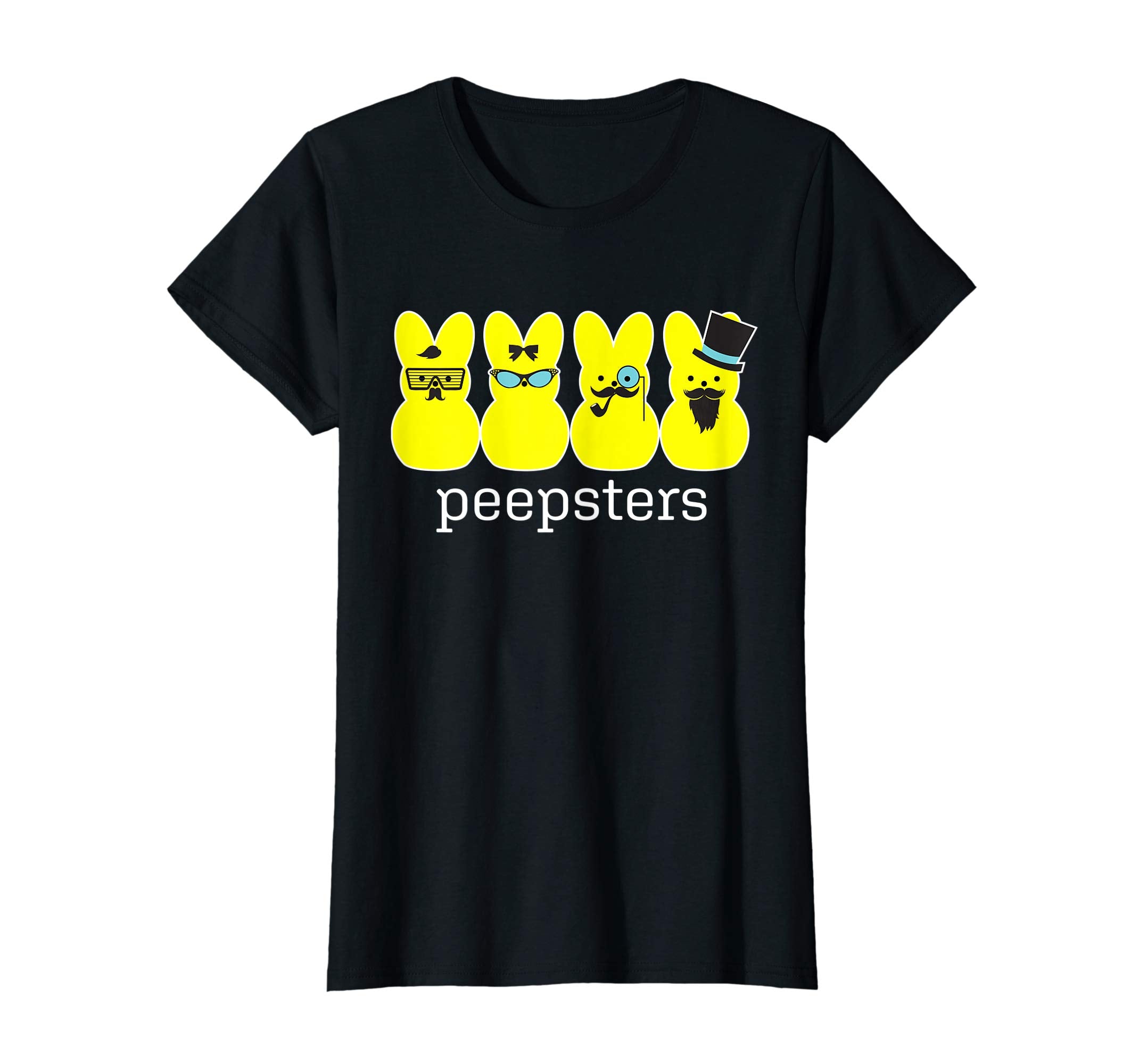 Peep Shirt Peepsters Hipster t-shirt for Easter Bunny Gift