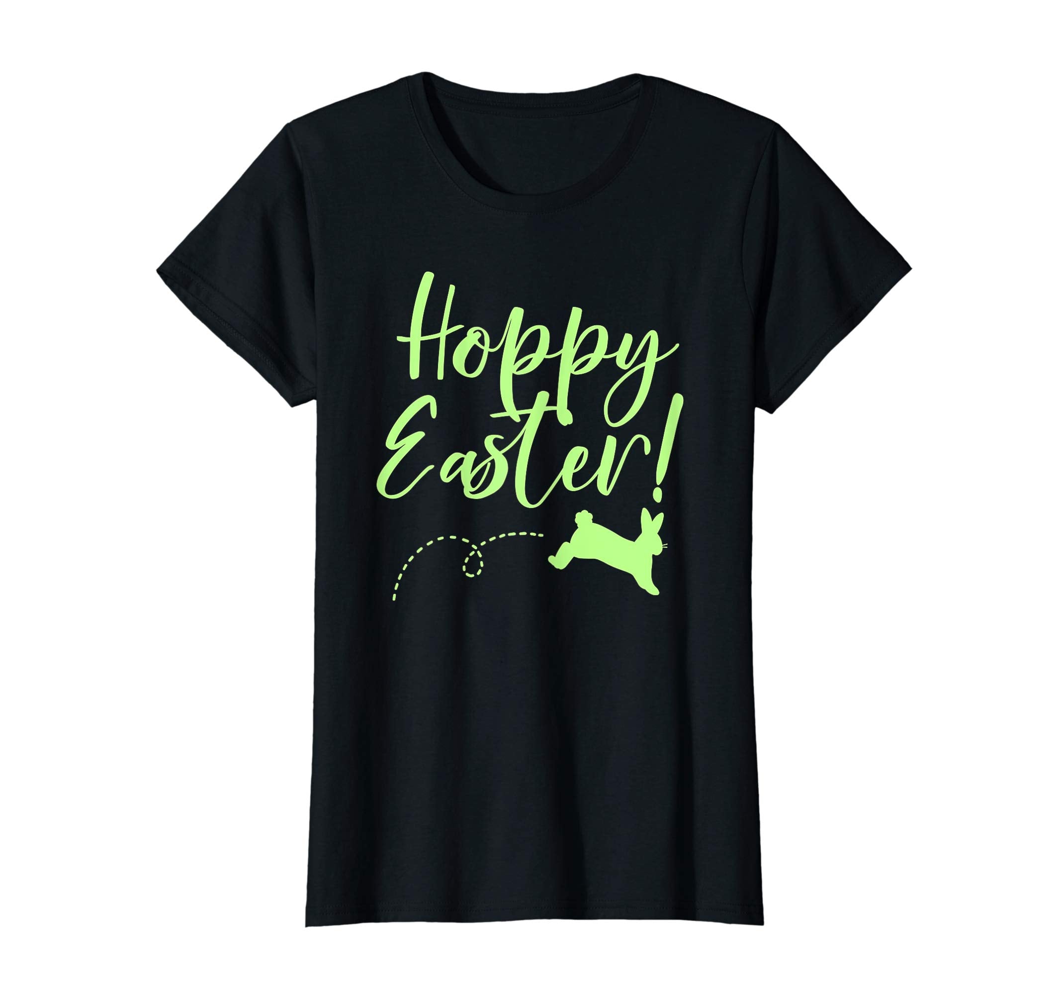 Hoppy Easter T-shirt with Hopping Bunny Rabbit