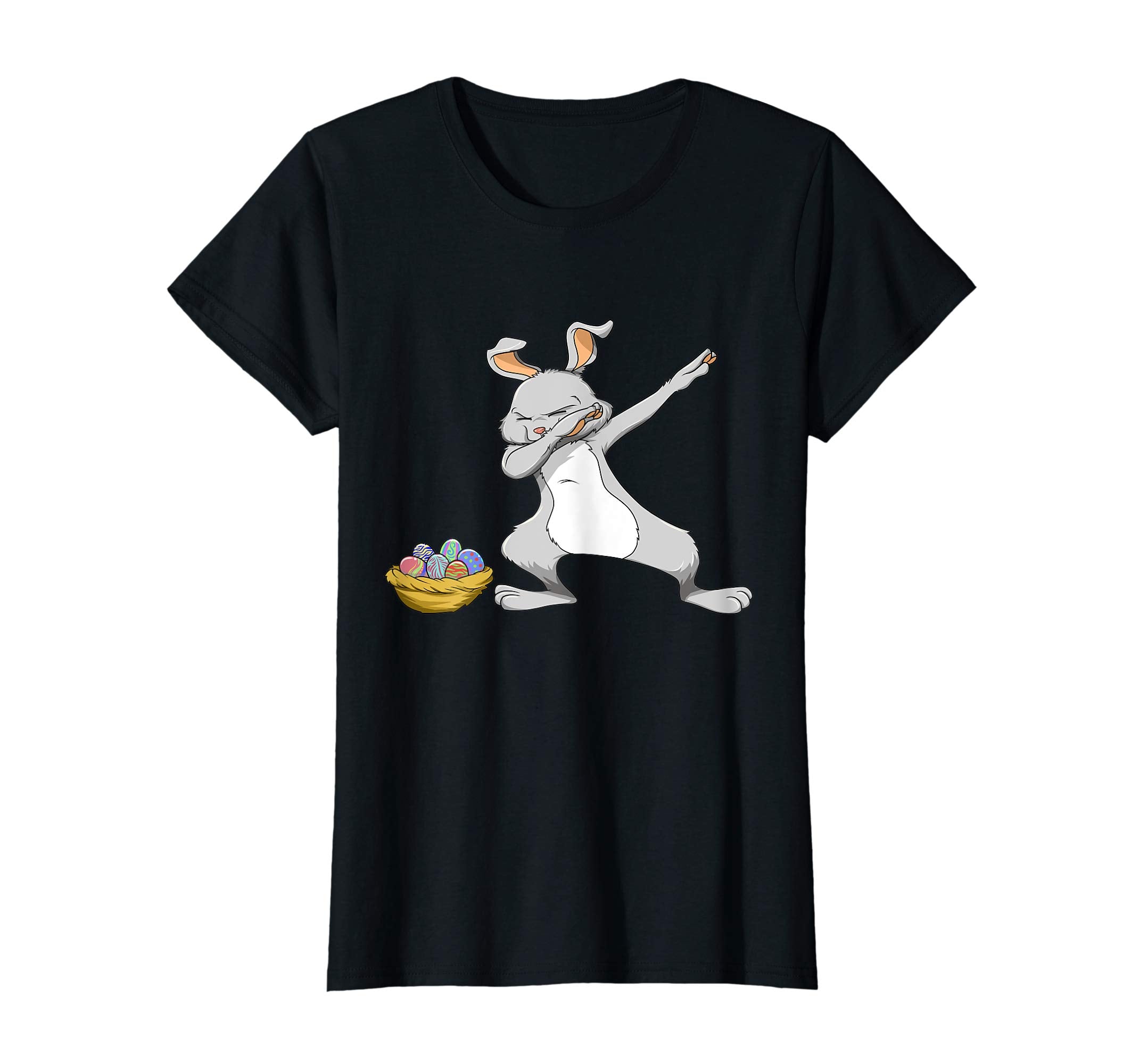 Easter Bunny T-Shirt Graphic Dabbing Kids Gift