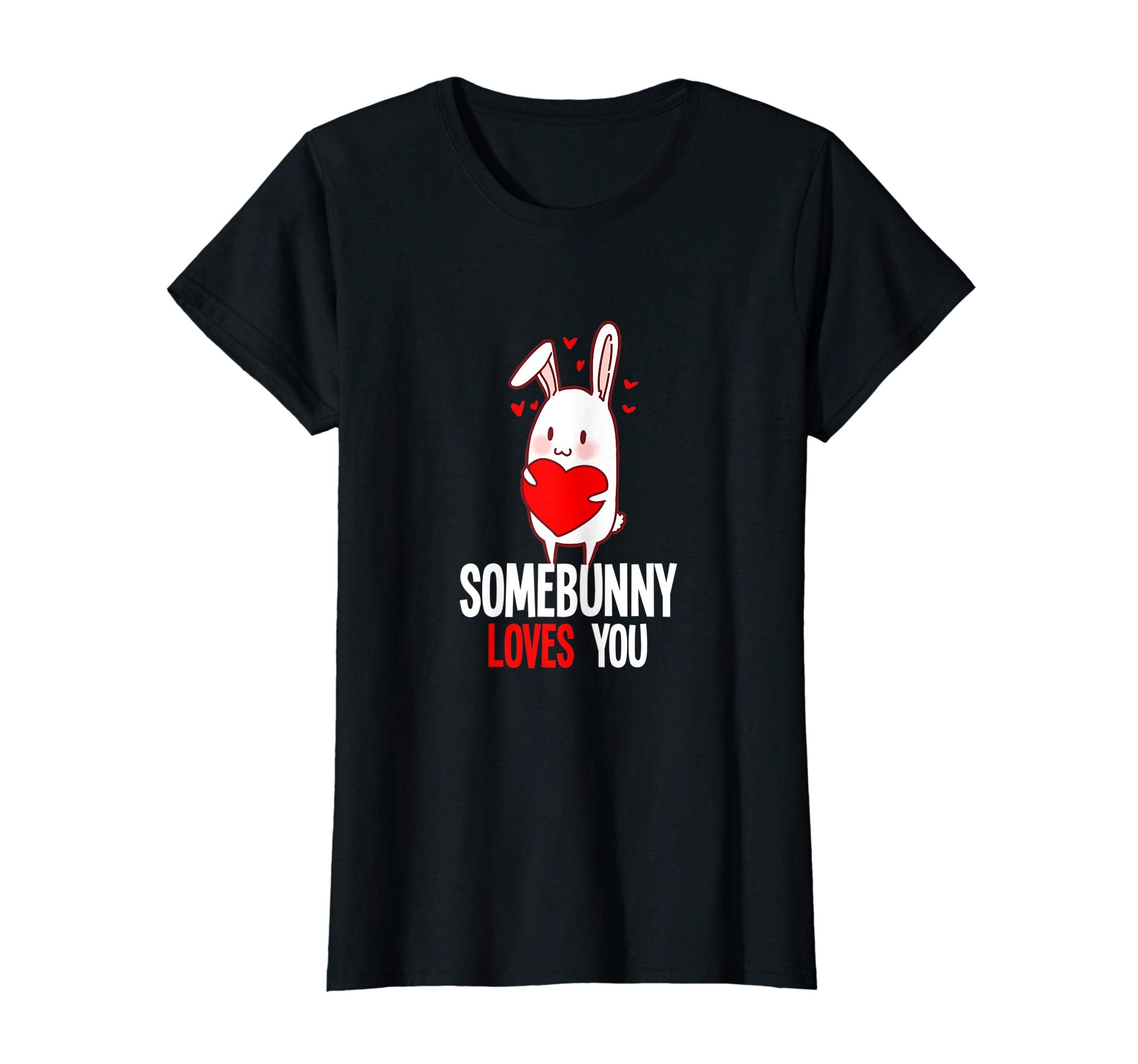 Cute Easter Bunny Gift Shirt Easter Somebunny Loves you Tee
