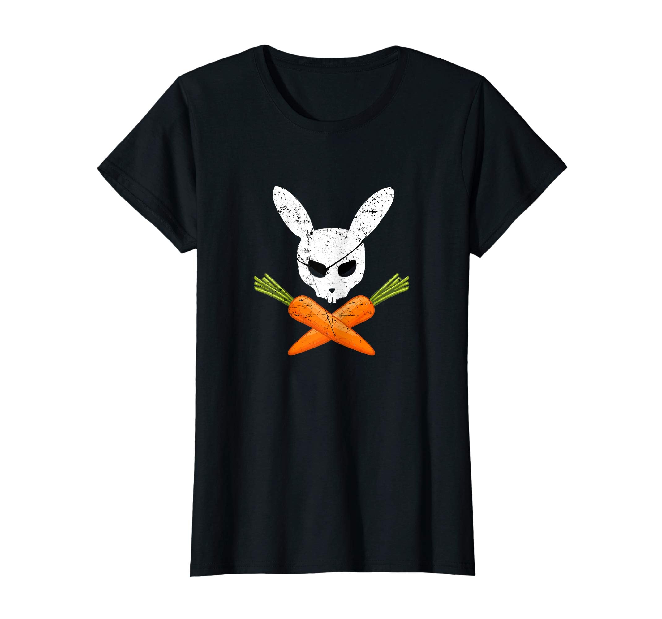 Funny Rabbit Shirt Pirate Easter TShirt for Boy and Girl