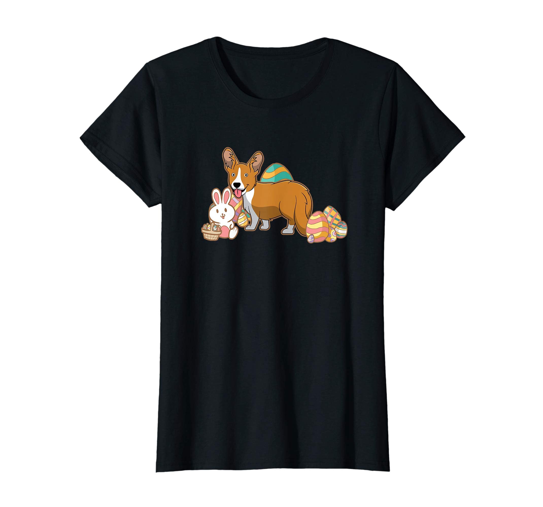 Easter Cardigan Welsh Corgi Dog T-Shirt Gift