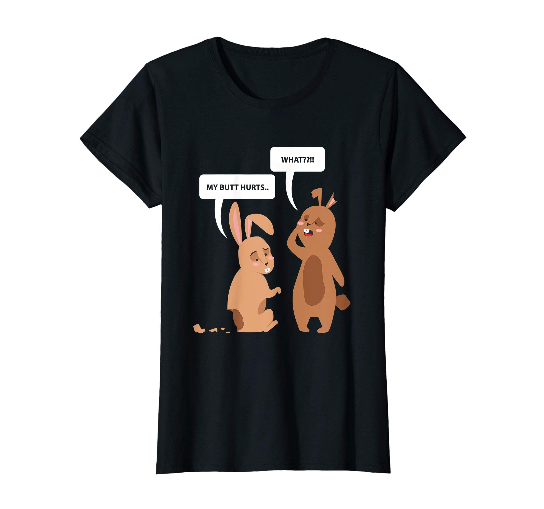 My Butt Hurts T-Shirt Funny Easter Bunny Rabbit Gift