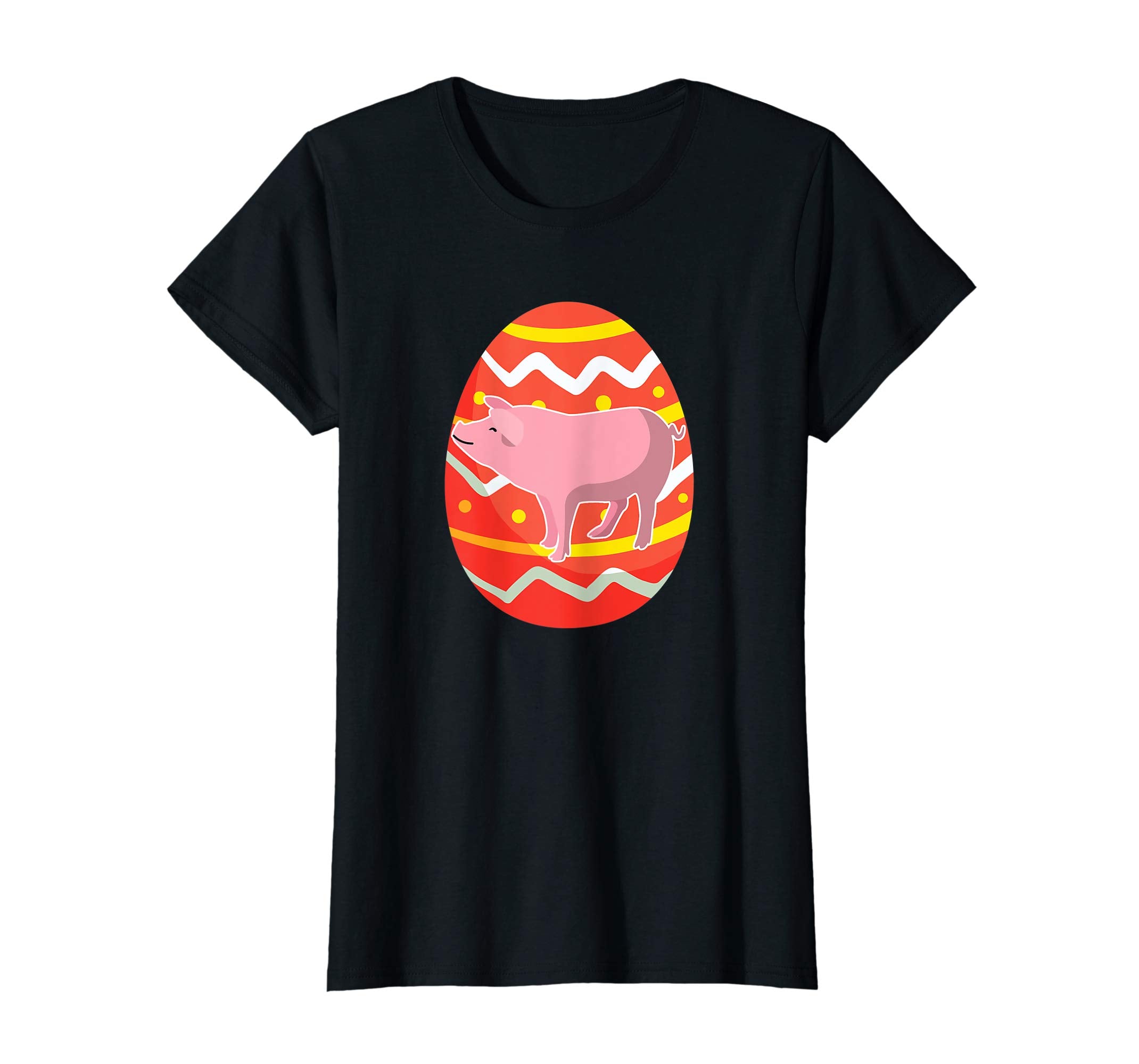 Funny Pig Easter Eggs T-Shirt Gifts for Kids Boys Girls