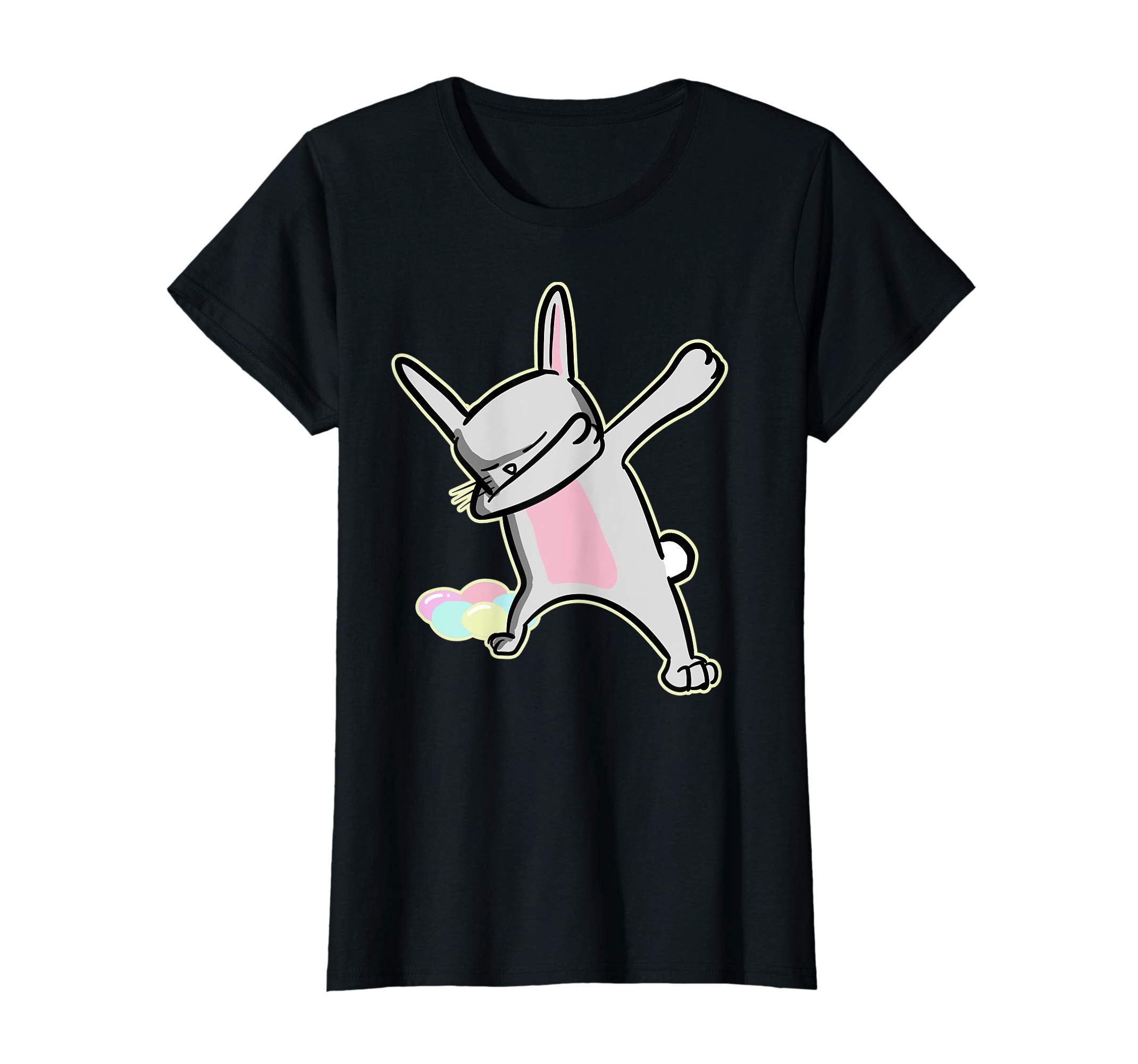 Easter Shirt For Boys Girls Cool Dabbing Rabbit