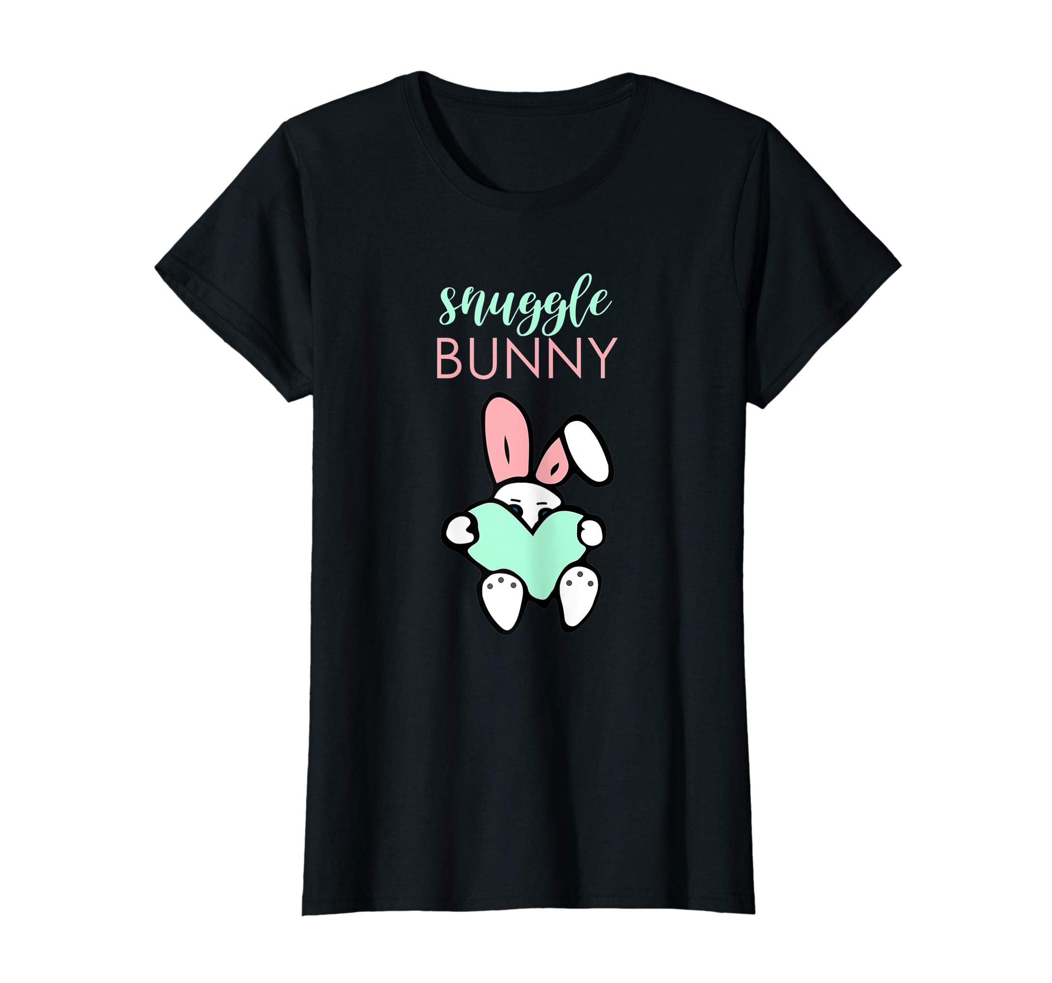 Snuggle Bunny Cute Easter Rabbit T-Shirt Bunny Heart Gift