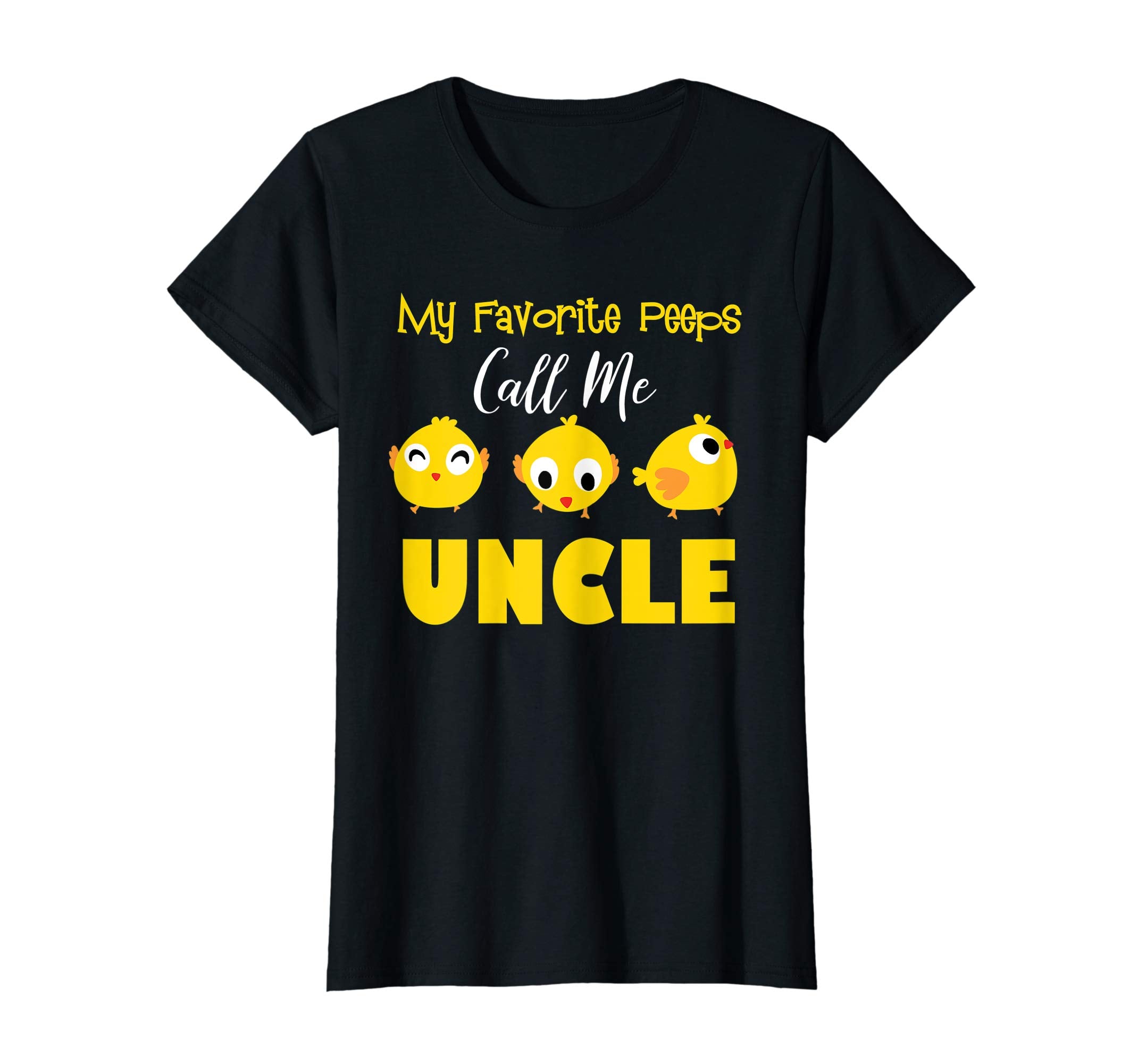 My Favorite Peeps Call Me UNCLE Shirt Easter Day Bunny Gift