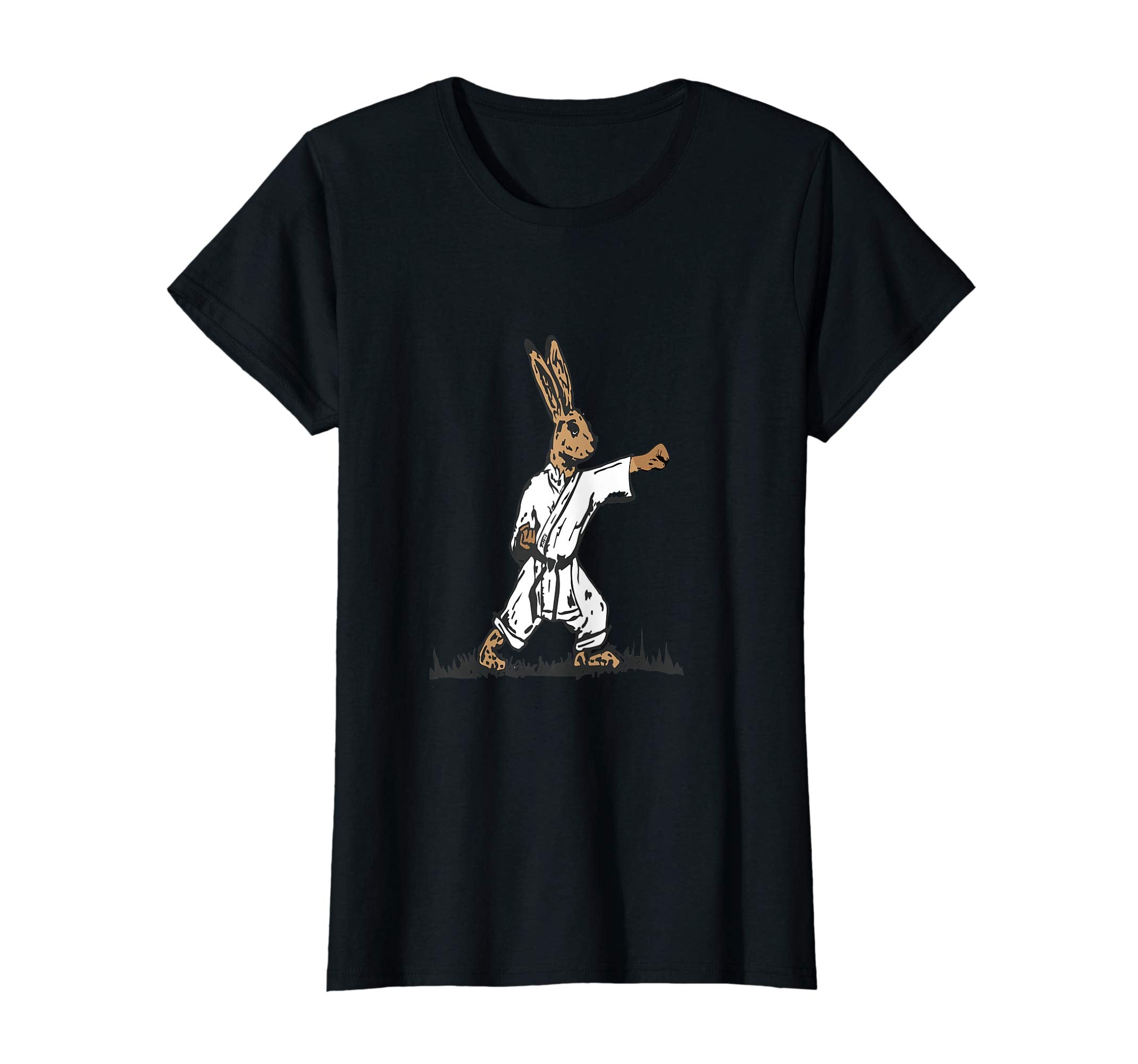 Easter Chocolate Bunny In Karate Gi T-Shirt