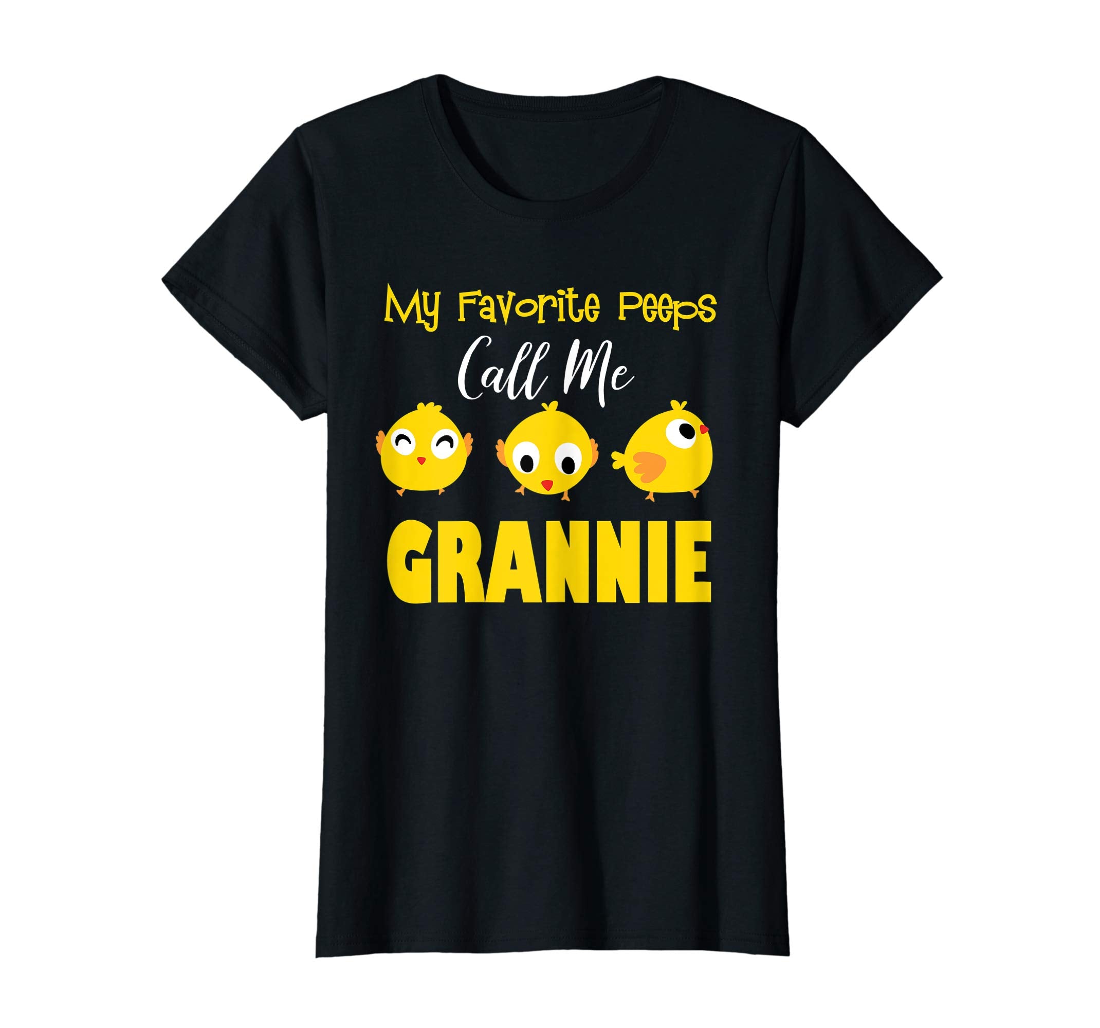 My Favorite Peeps Call Me GRANNIE Shirt Easter Day Bunny