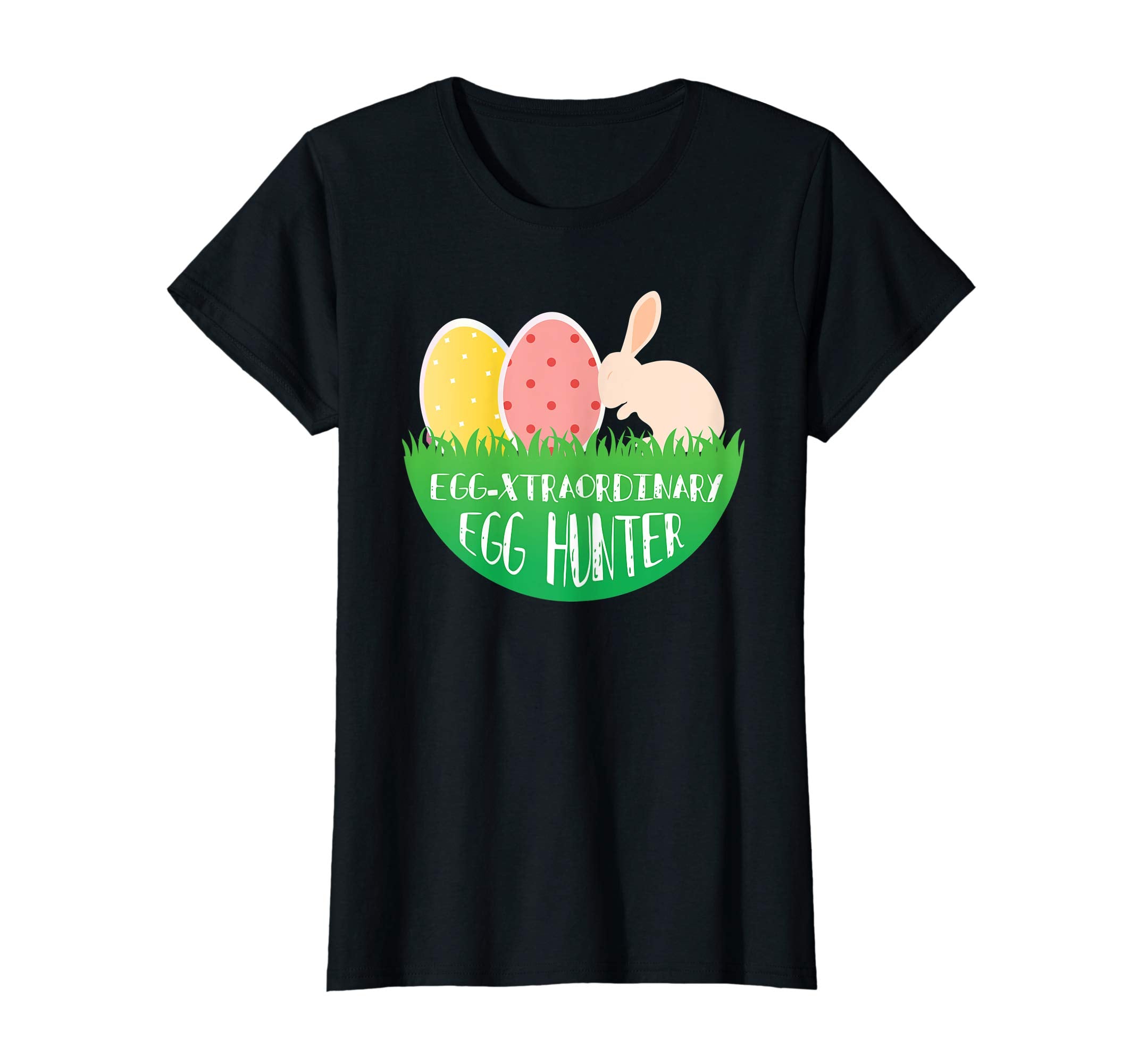 Eggspert Egg Hunter Easter TShirt Boy Girl Cool Bunny Pastel