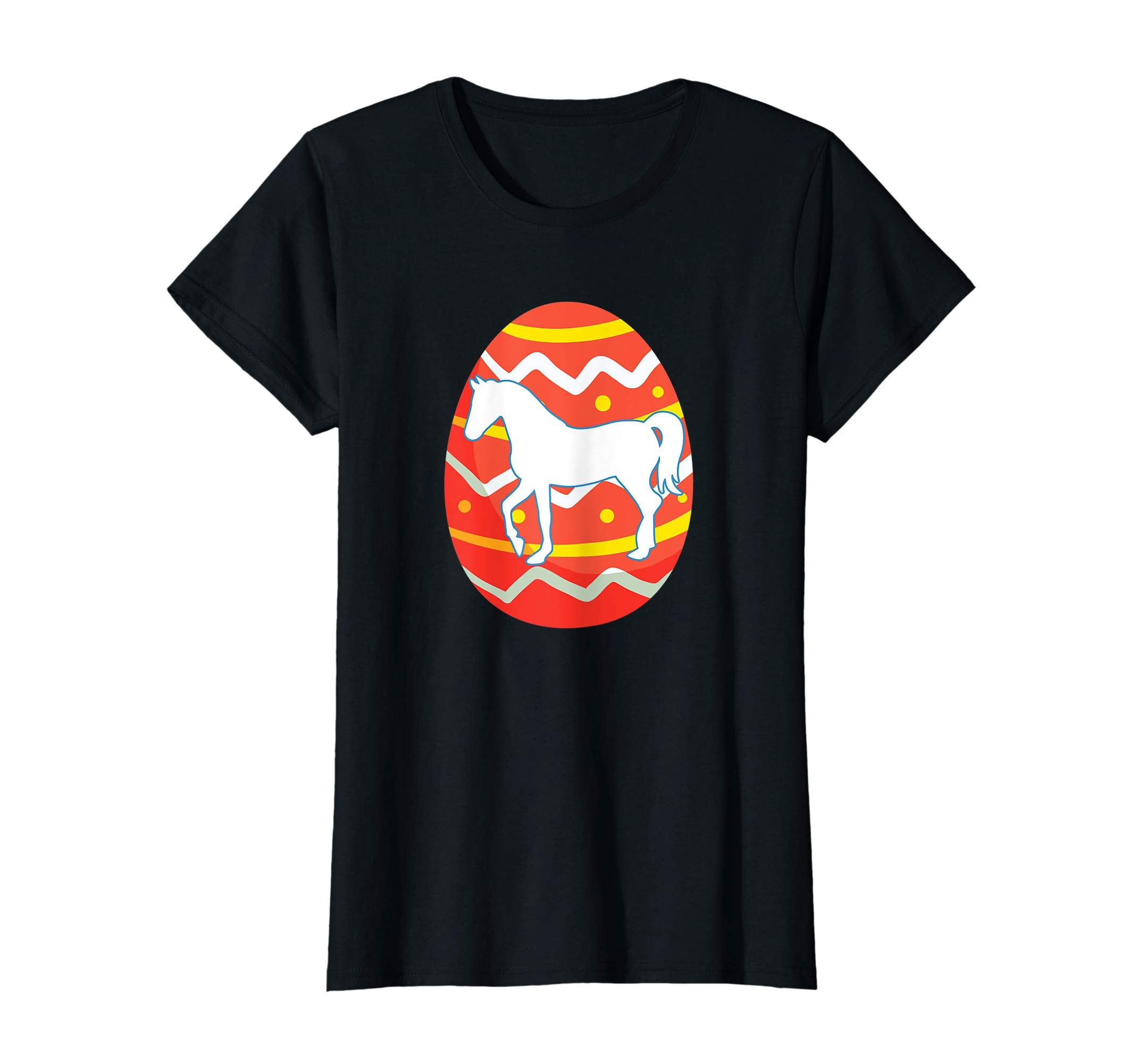 Happy Horse Easter Bunny Egg T-Shirt for Kids Boys Girls