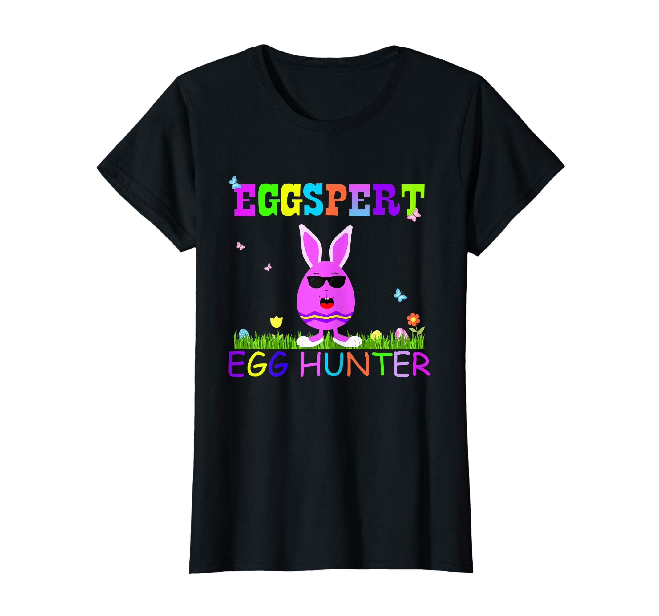 Easter Egg Hunt Eggspert Tshirt Kids Boys Girls Gift