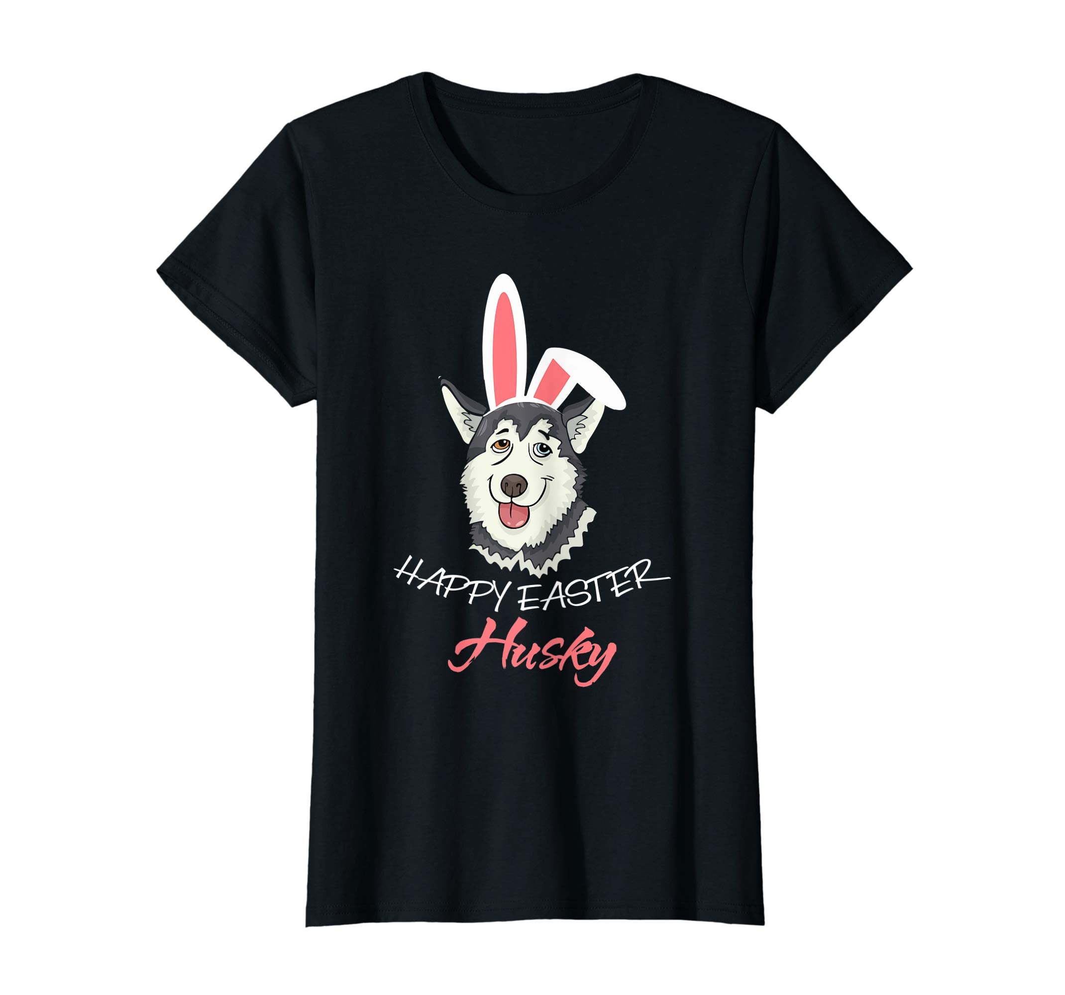 Happy Easter Husky tshirt for boy and girl