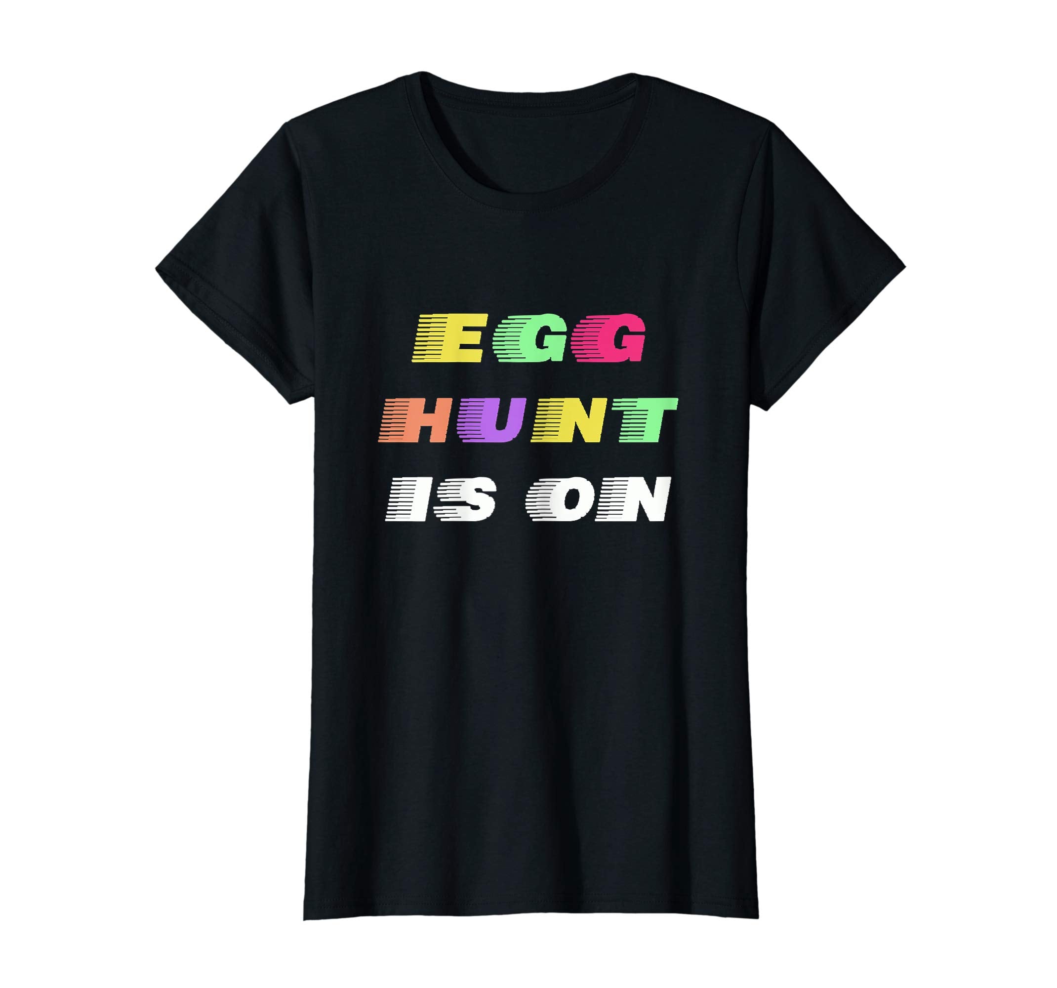 Egg Hunt Is On Funny Easter Gift T-Shirt For Boys Girls