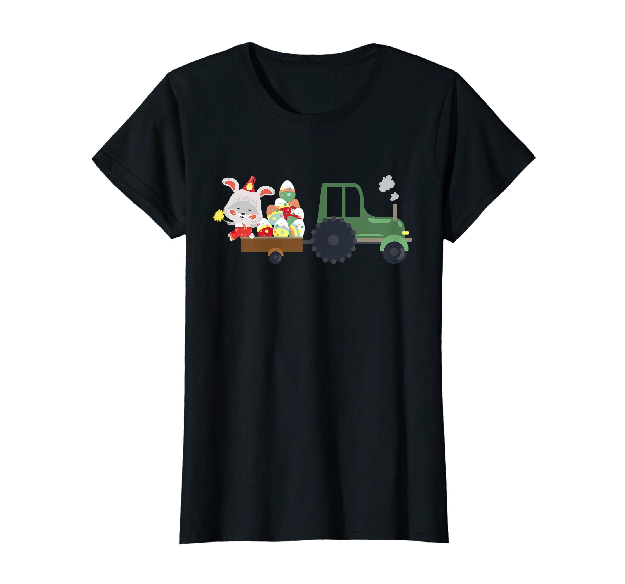 Easter Egg Tractor Cute Bunny T Shirt Funny Easter Gift