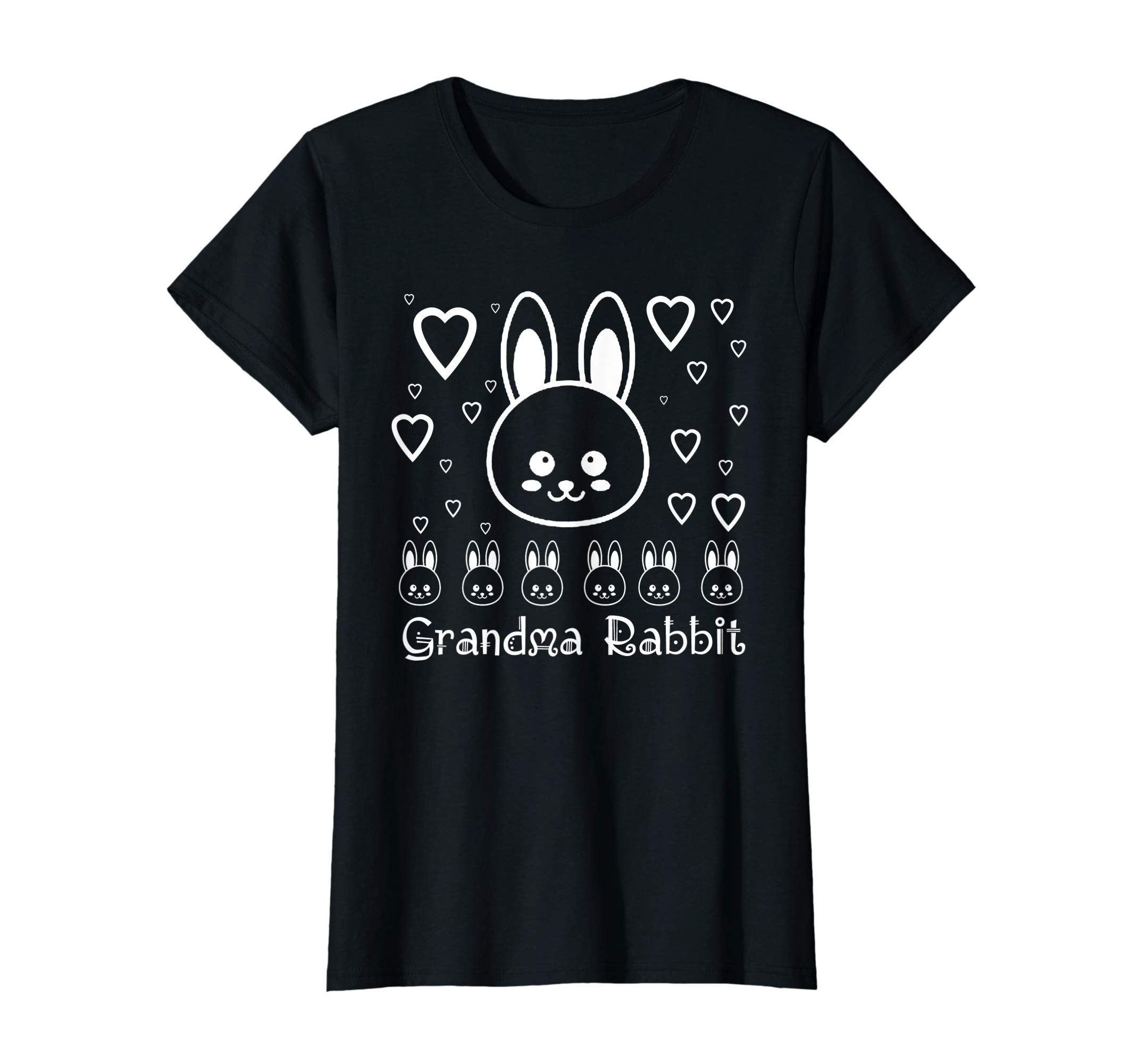 Easter T-Shirt for Grandma who Loves Rabbits and Bunnies