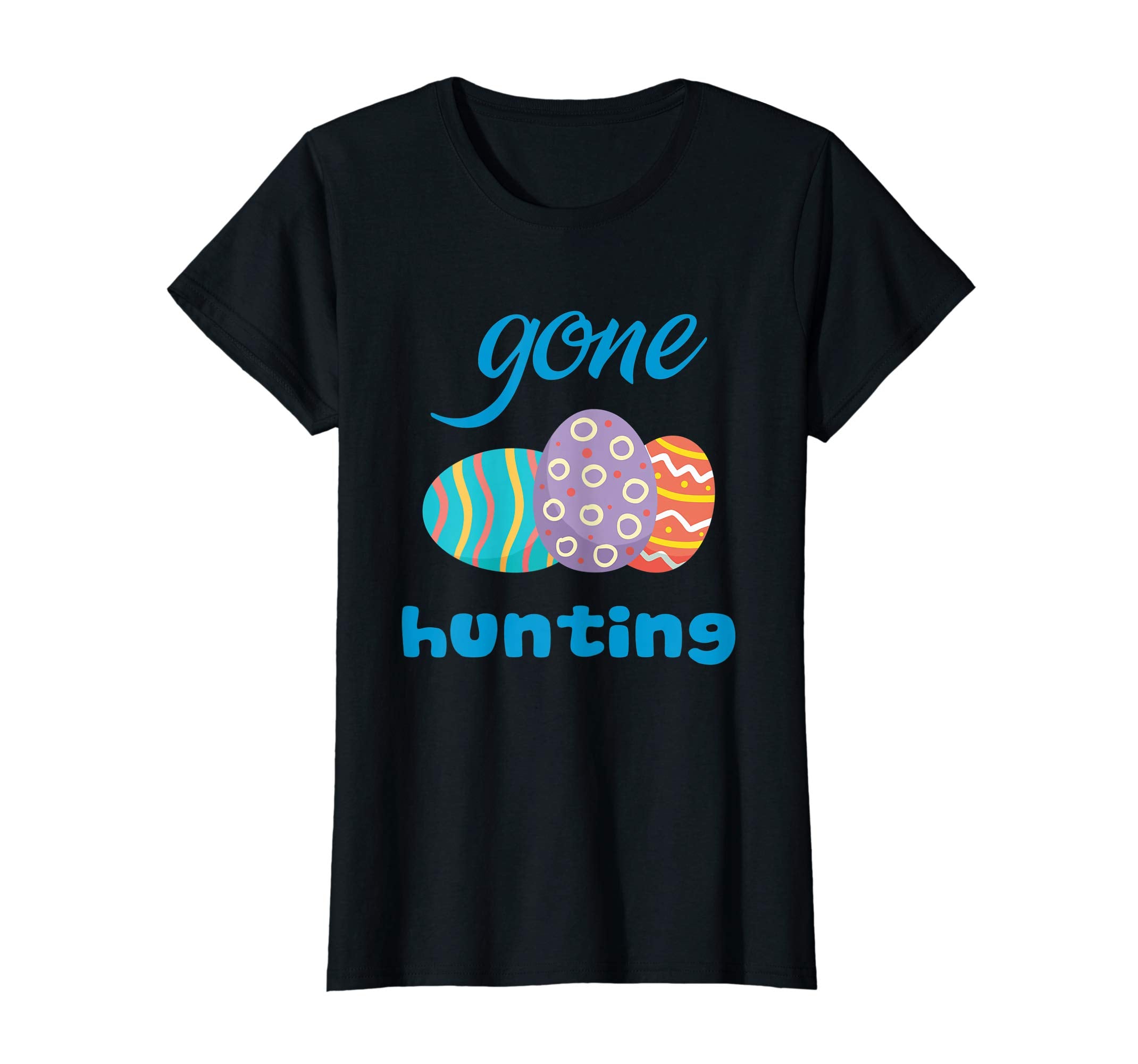 Gone Hunting Eggs T Shirt Easter Gift For Kids