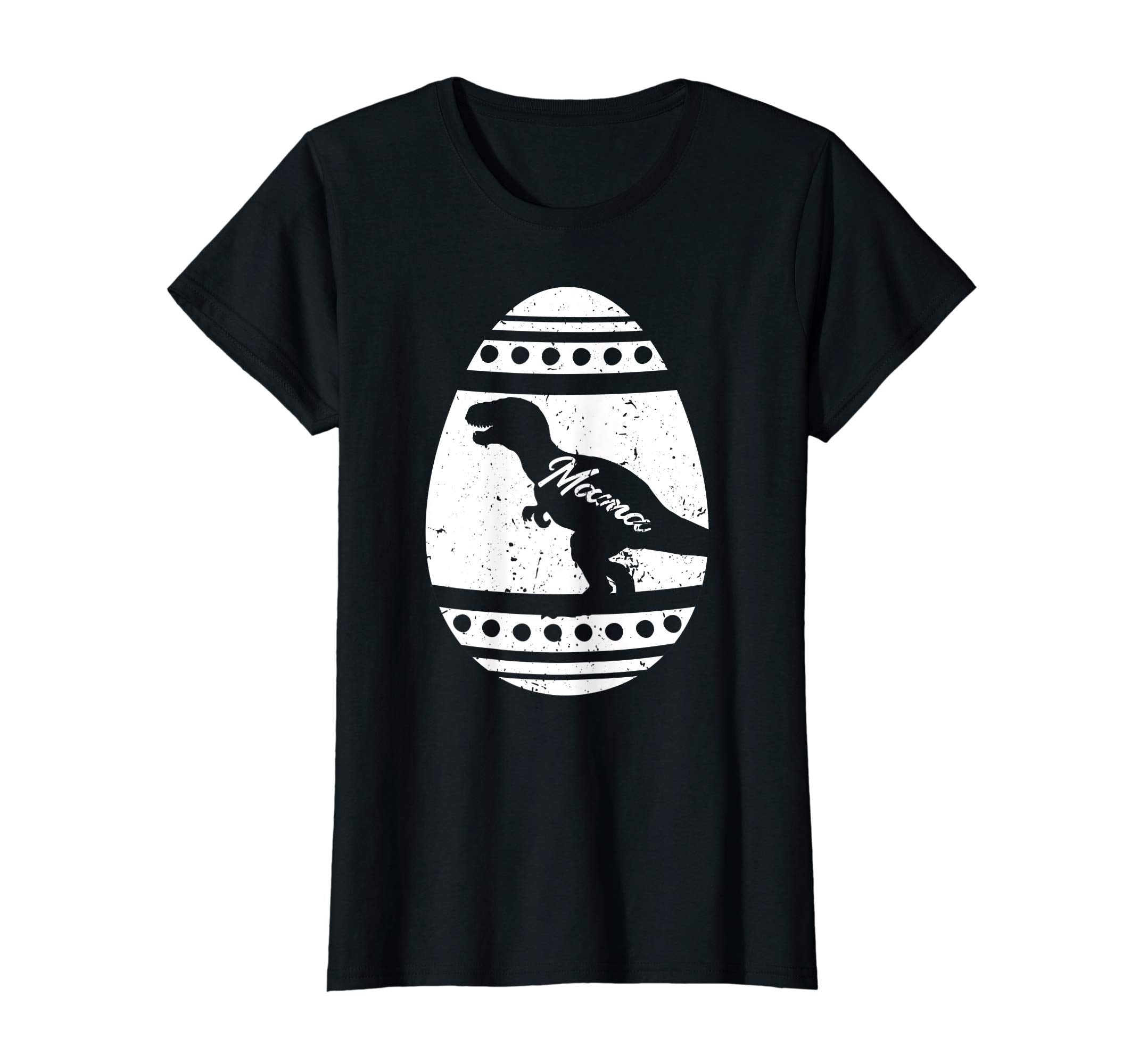 Womens Mamasaurus Easter Egg Shirt Dinosaur Easter Gift for Mom