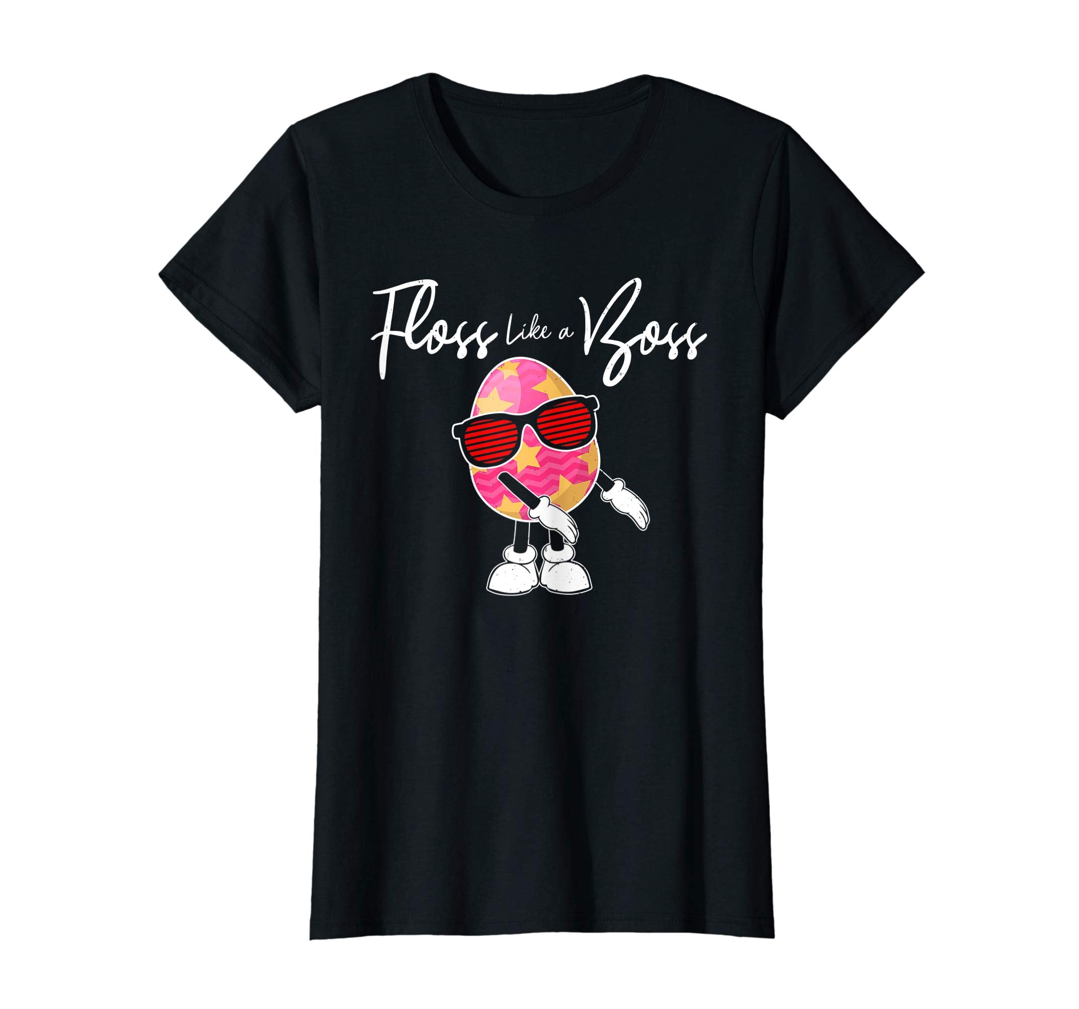 Funny Easter Day Floss Like A Boss Cute Egg Shirt Gifts