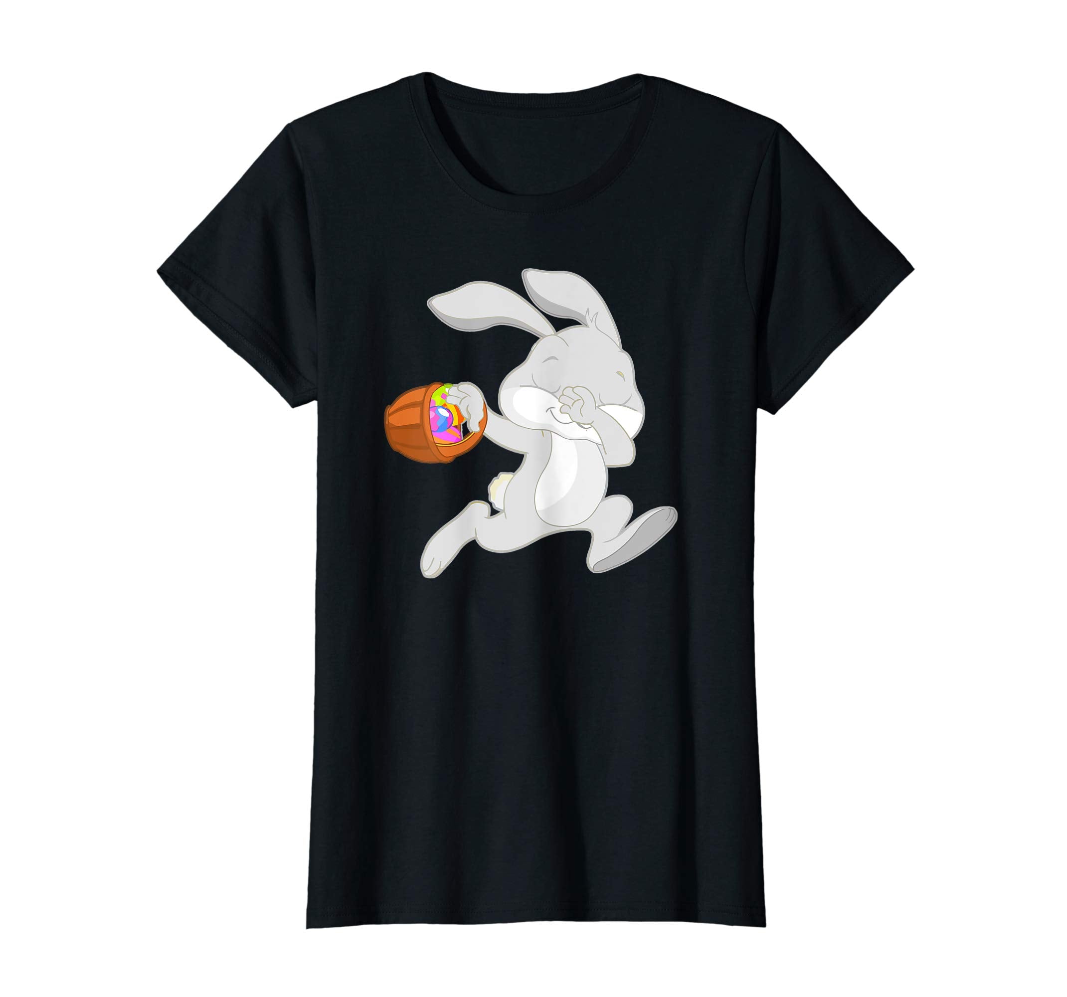 Easter Gray Rabbit Shirt, Cute Running Bunny Tee Gift