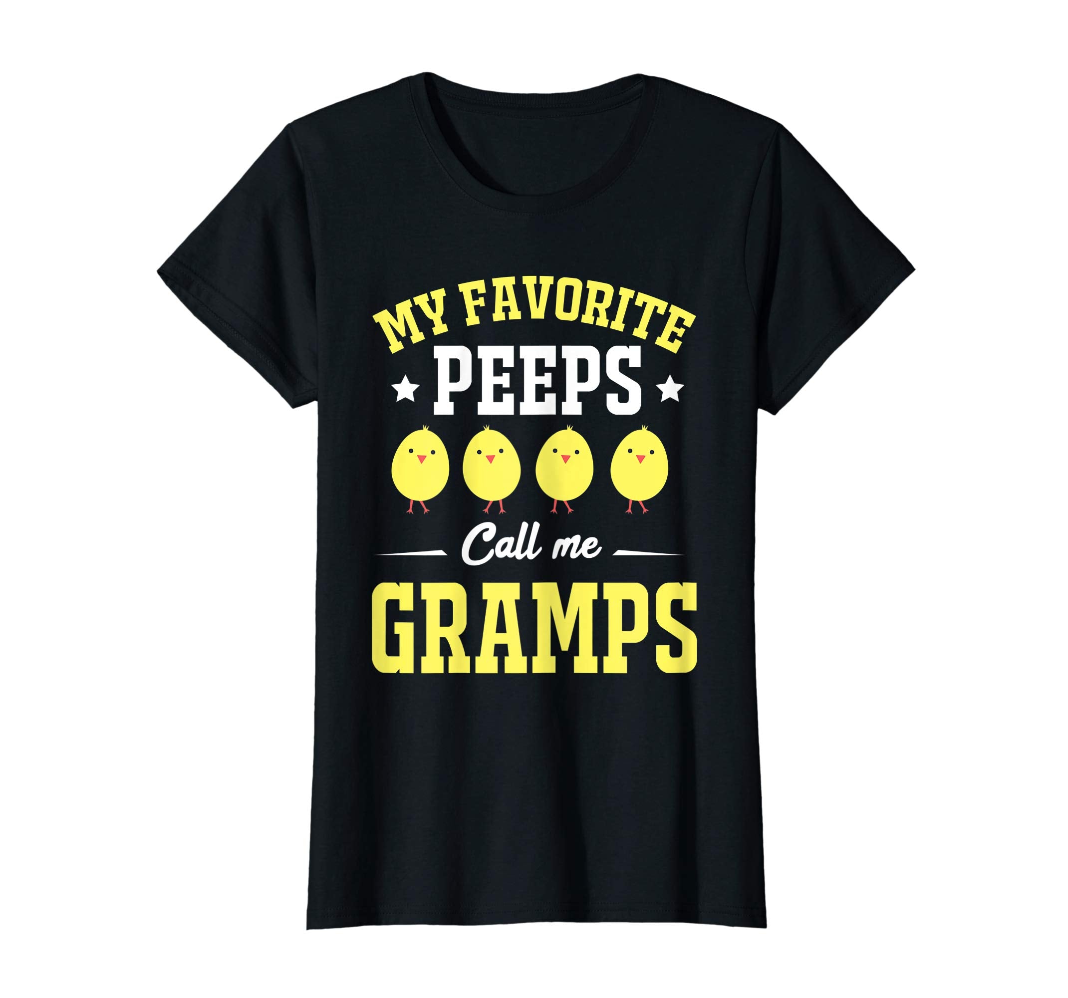 My Favorite Peeps Call Me Gramps Easter Day T-Shirt