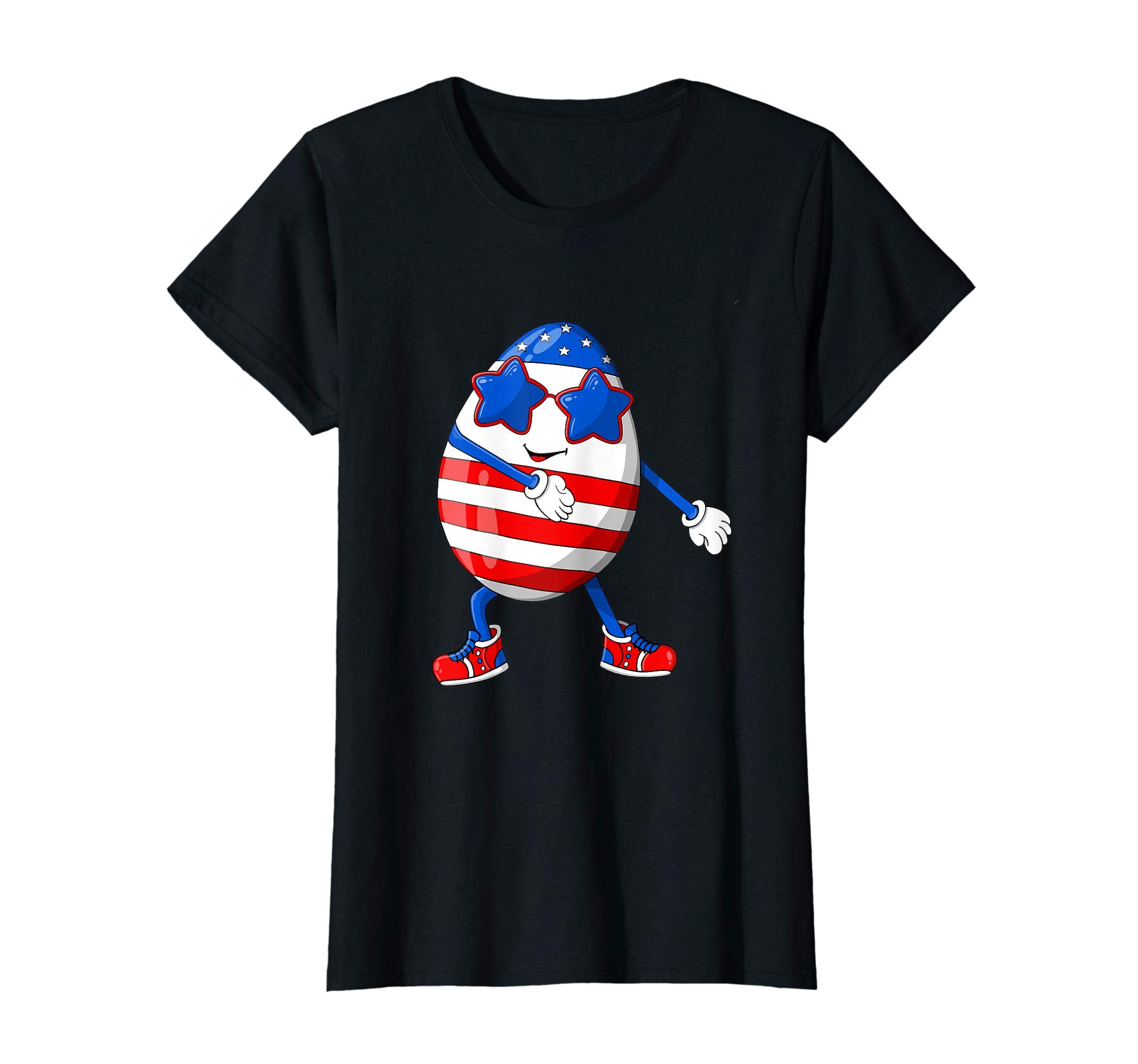 Easter Egg Shirt American flag Floss Like a boss Easter Gift