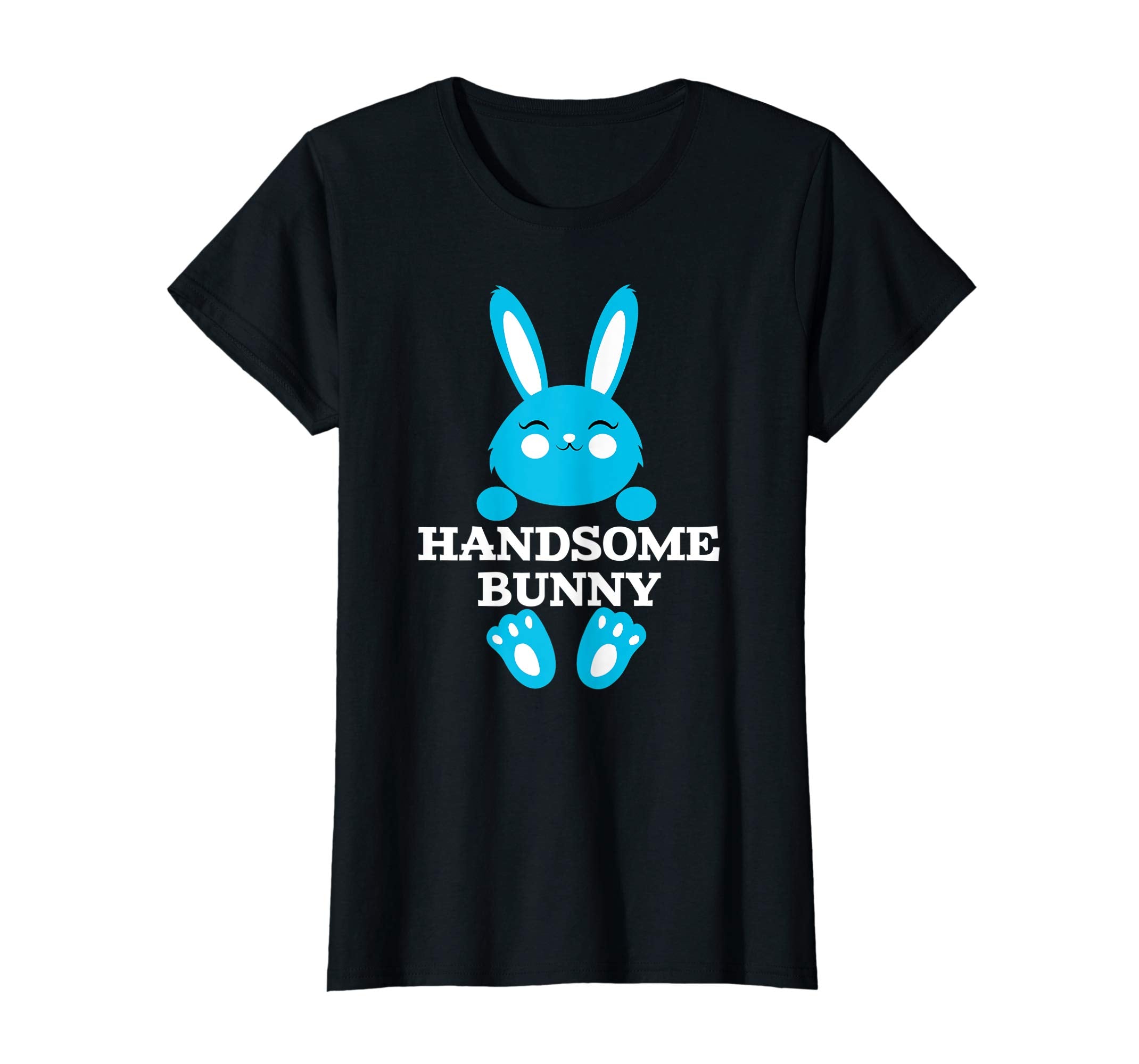 Easter Handsome Blue Bunny Rabbit T-Shirt Boys Men Kids