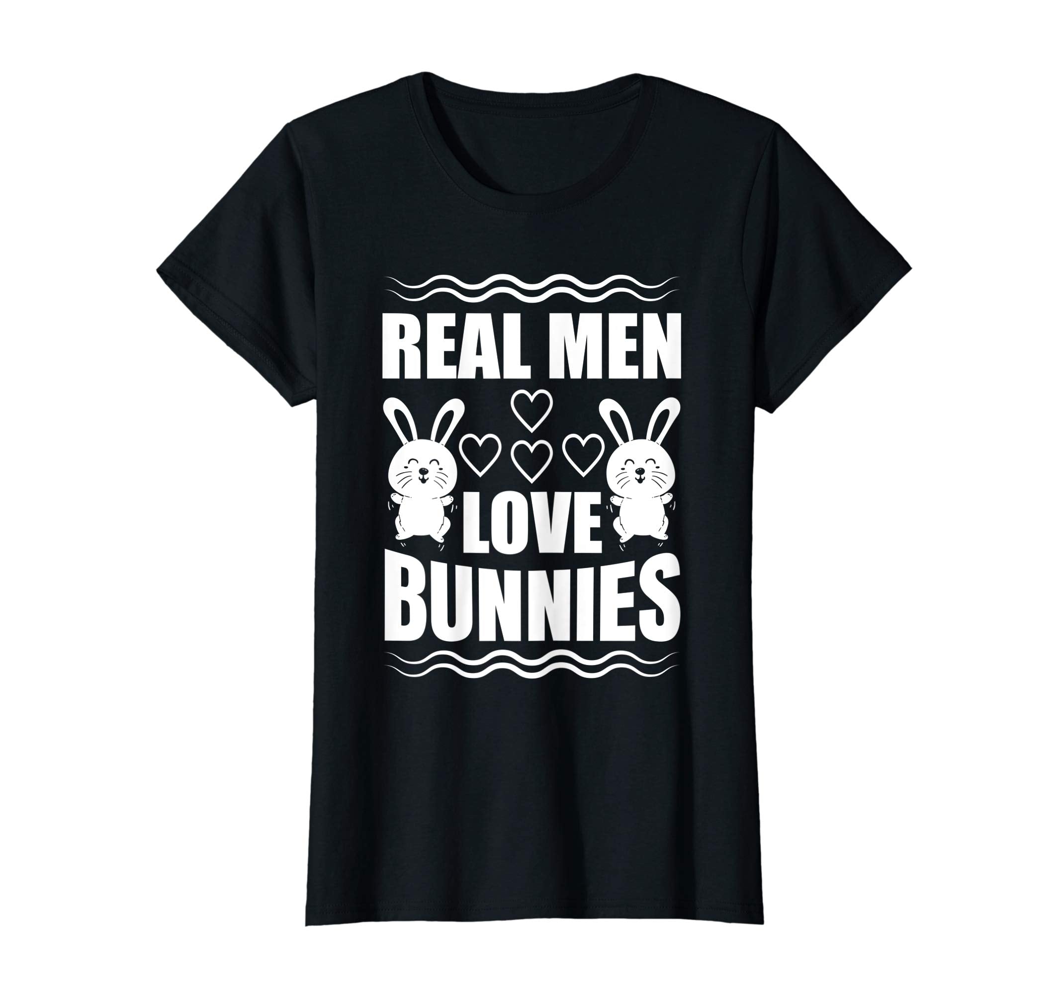 Funny Easter Bunny TShirt for men Real Men love Bunnies