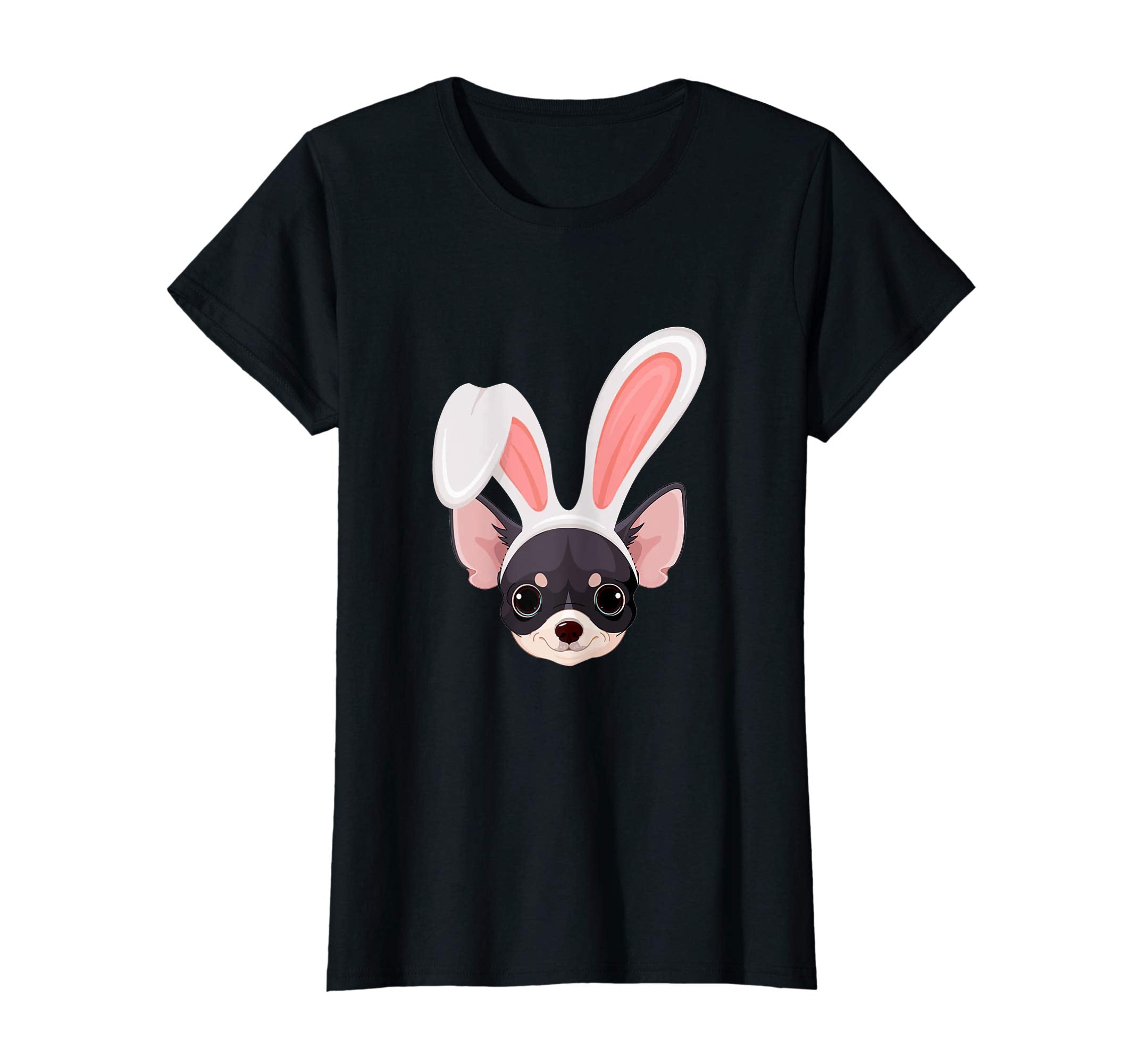 Chihuahua Dressed As Easter Bunny With Rabbit Ears T-Shirt