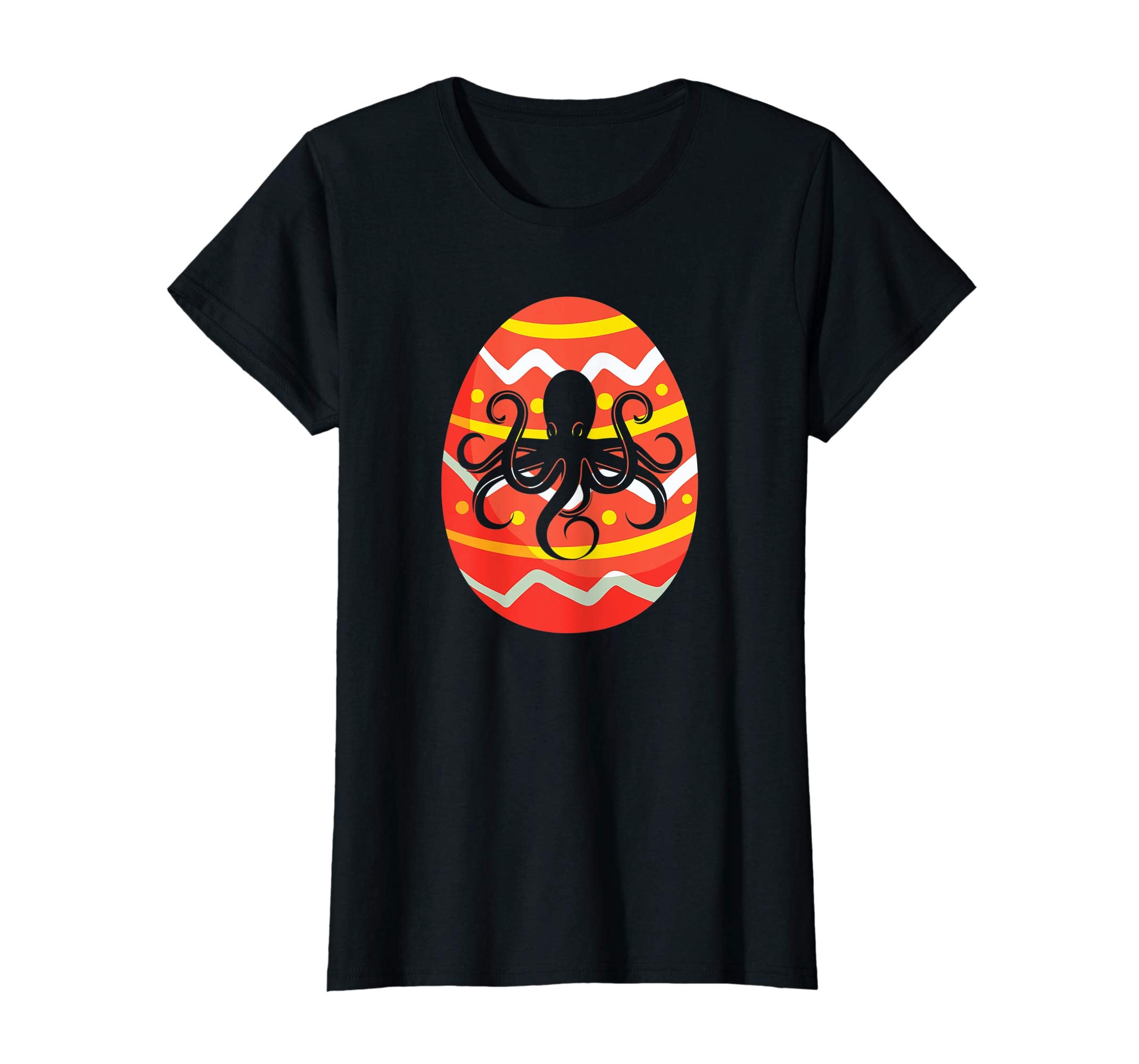Funny Octopus Easter Eggs T-Shirt Gifts for Kids Boys Girls