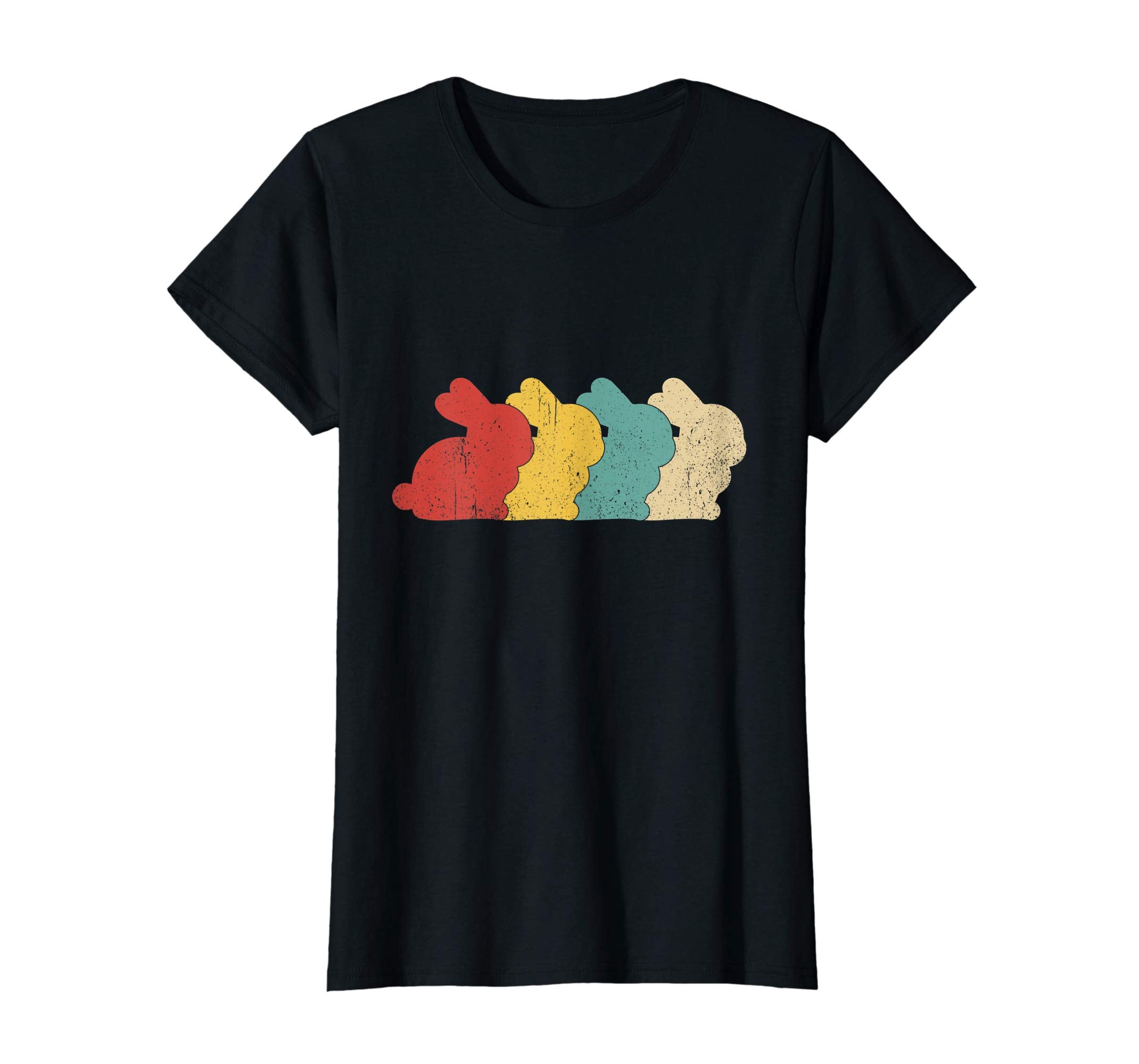 Vintage Bunny Rabbit Shirts Happy Easter Gifts Adults Kids