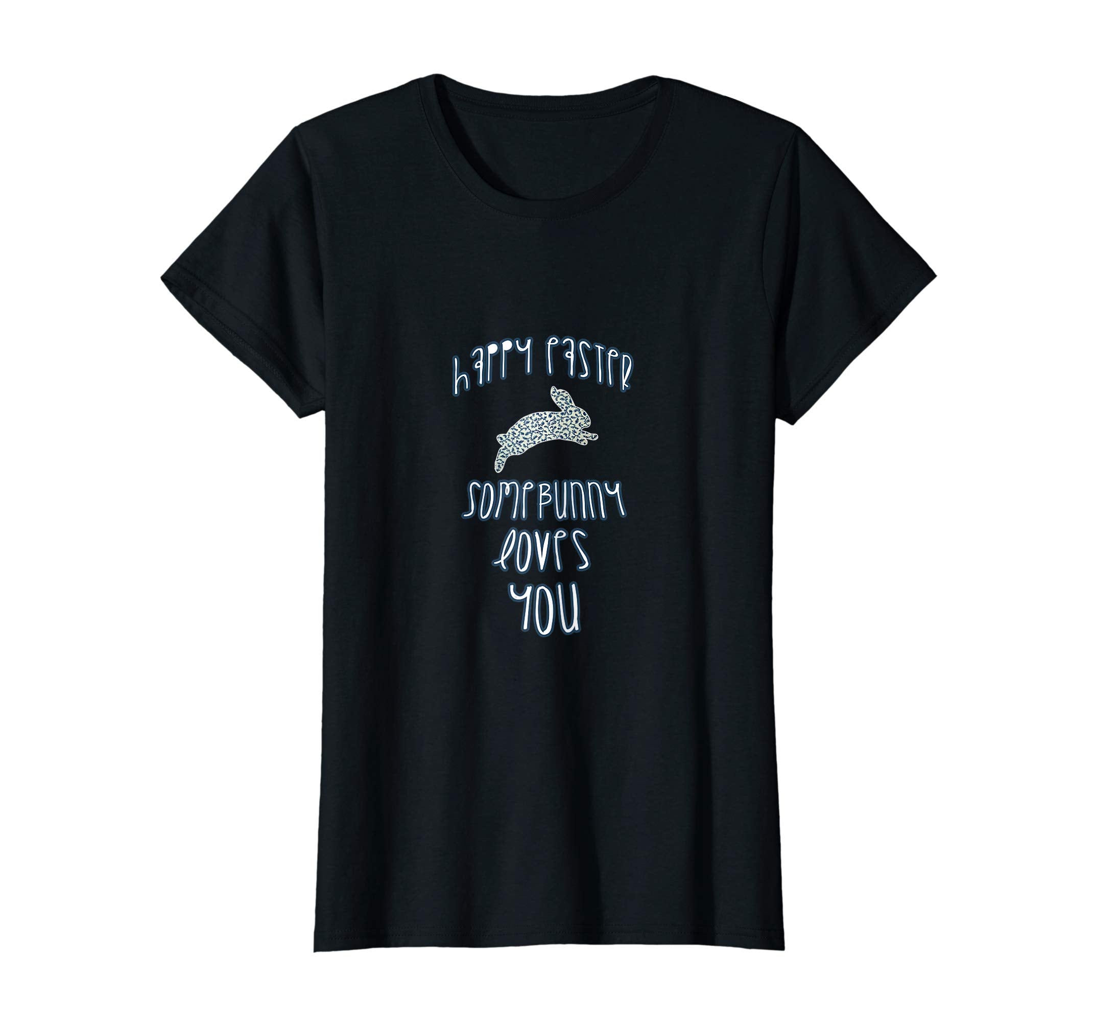Vintage Style Happy Easter Somebunny Loves You T Shirt