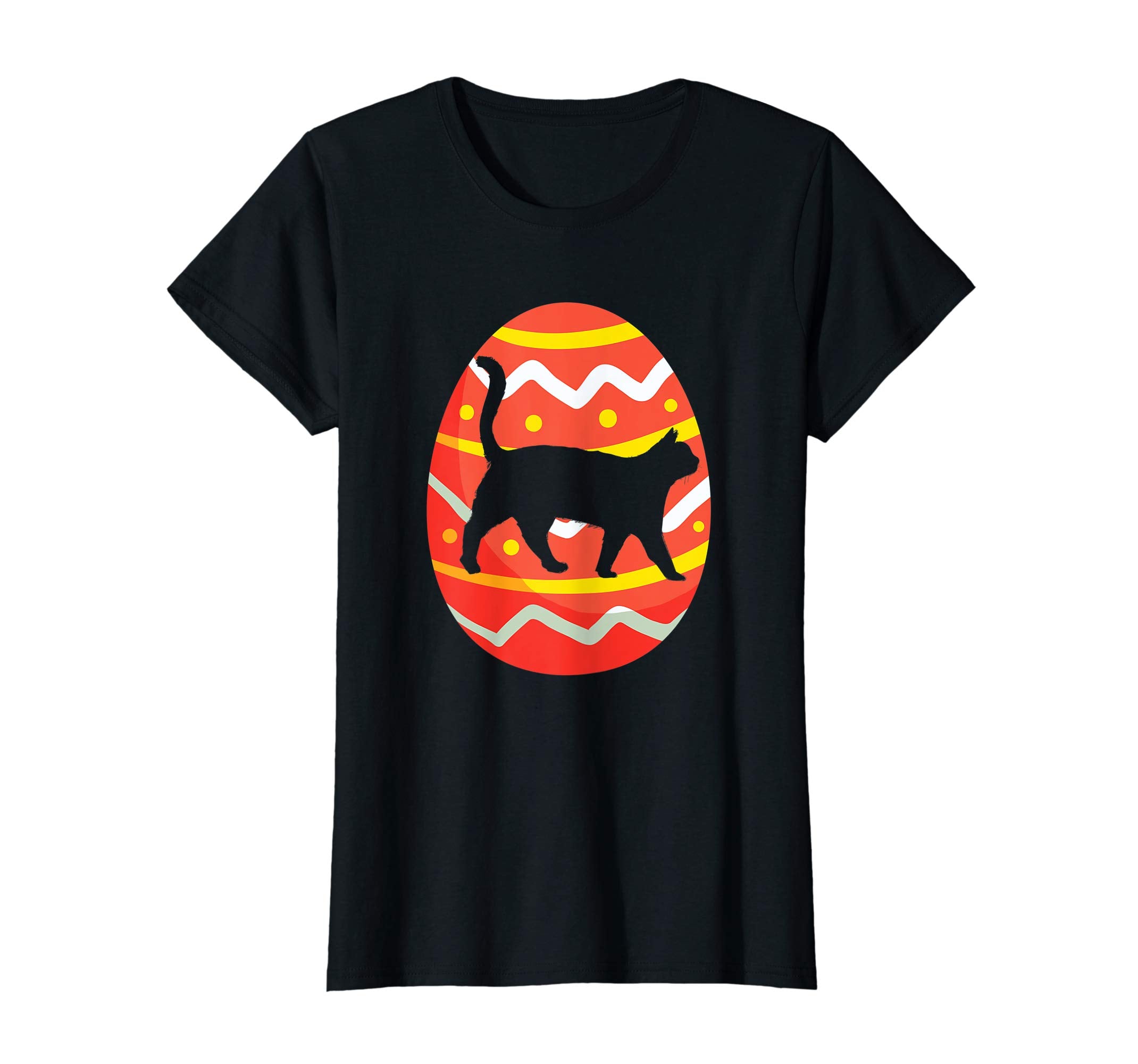 Funny Cat Easter Eggs T-Shirt Gifts for Kids Boys Girls