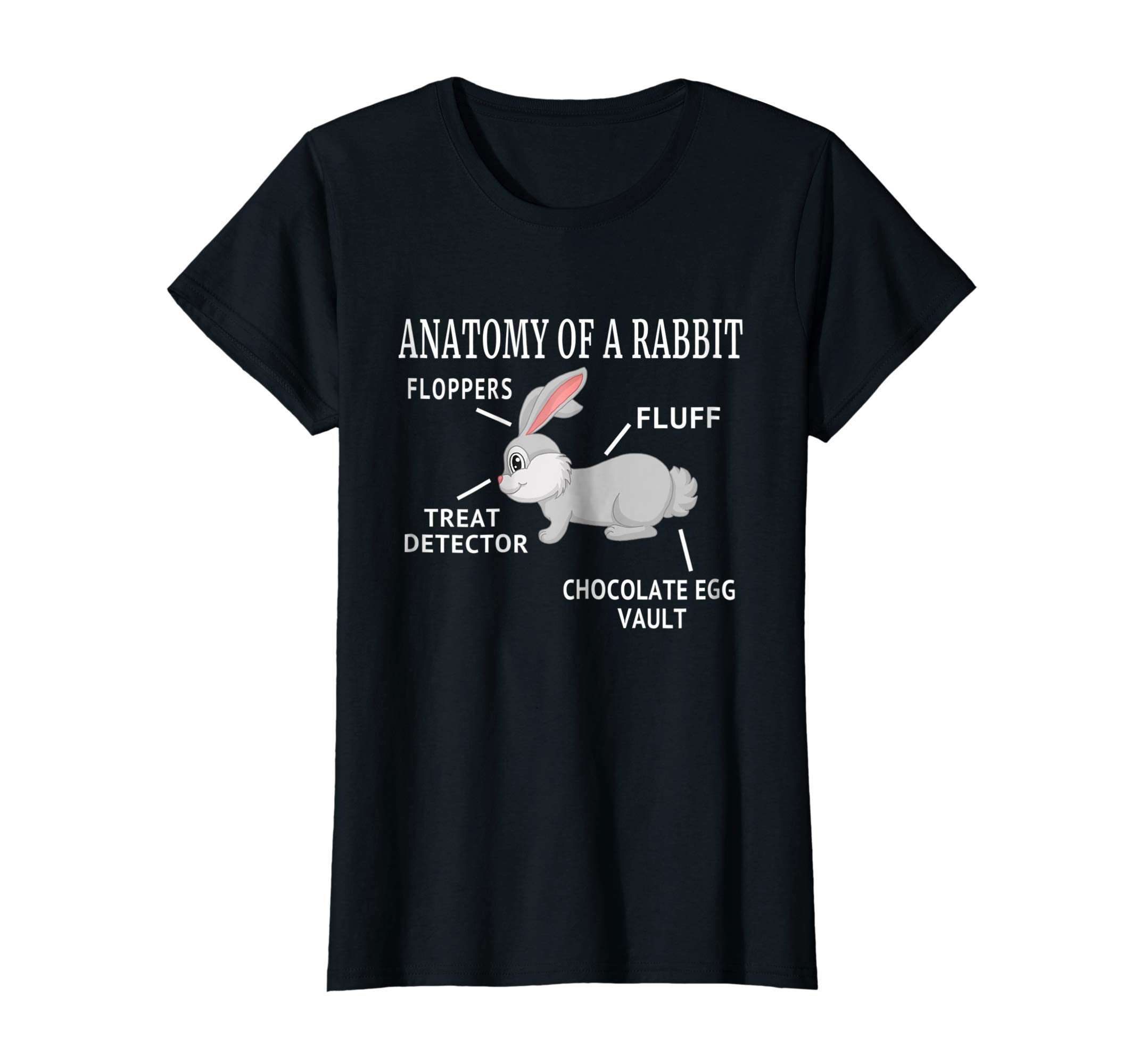 Anatomy of a Rabbit Easter Bunny Shirt Boys Girls Adult