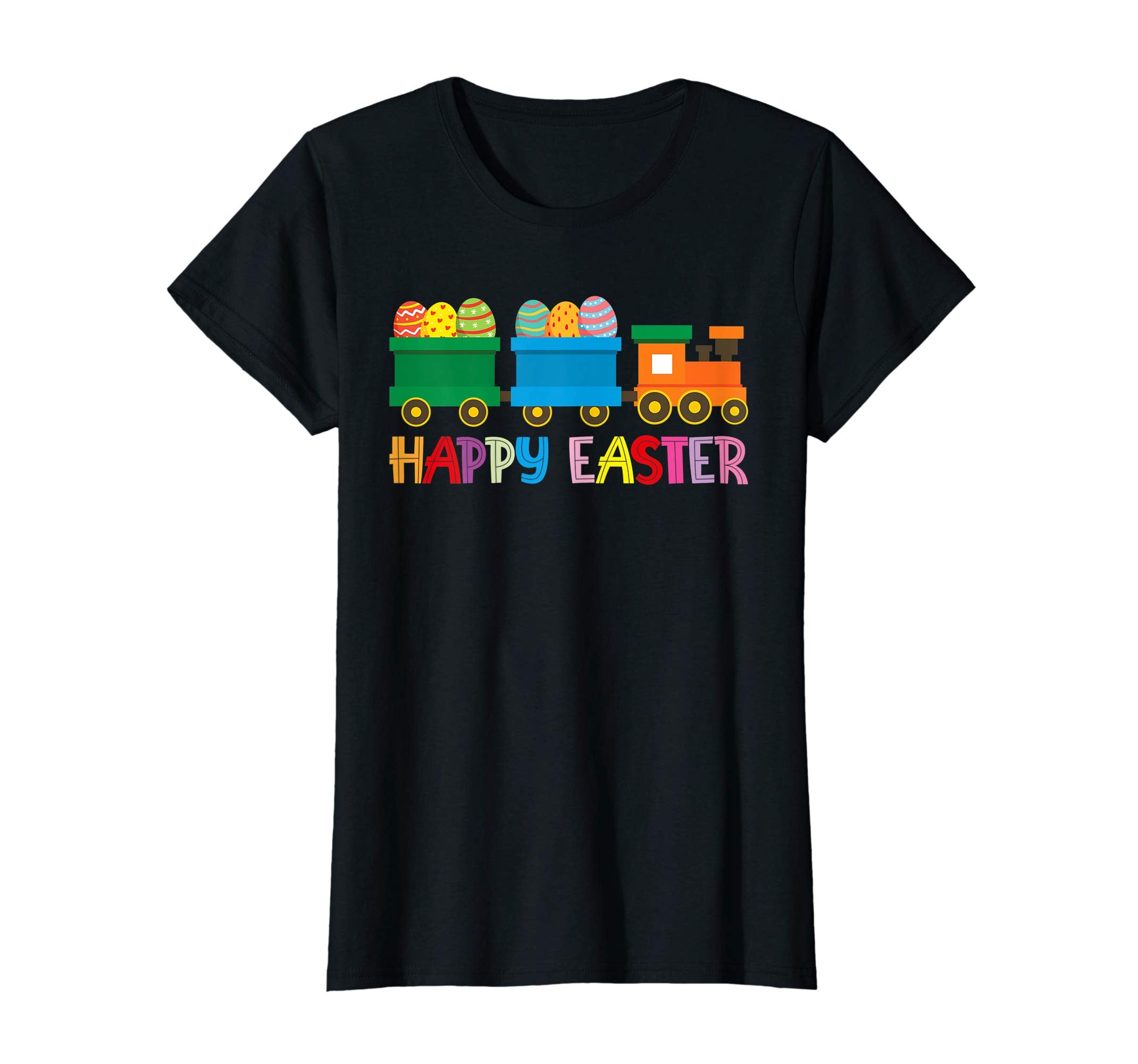 Happy Easter Train Egg Hunt Kid Boys Girls Outfit Gift Shirt