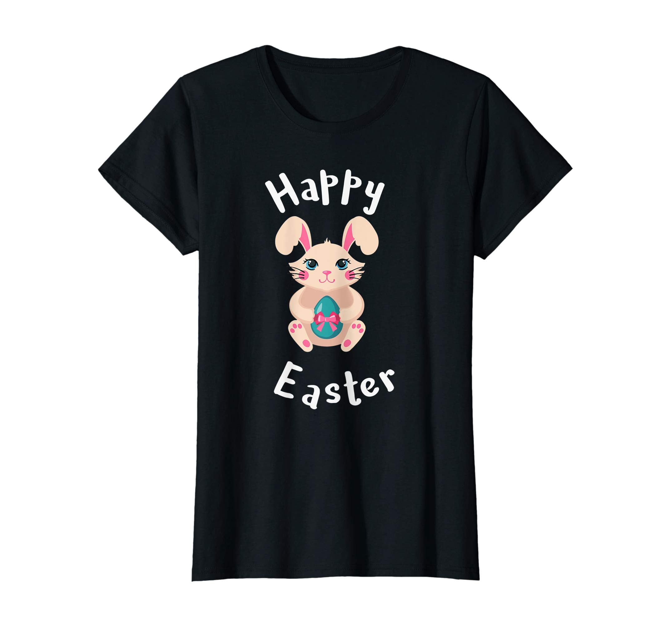 HAPPY EASTER BUNNY HOLD EGGS GIFT FOR GIRLS TEENS KIDS