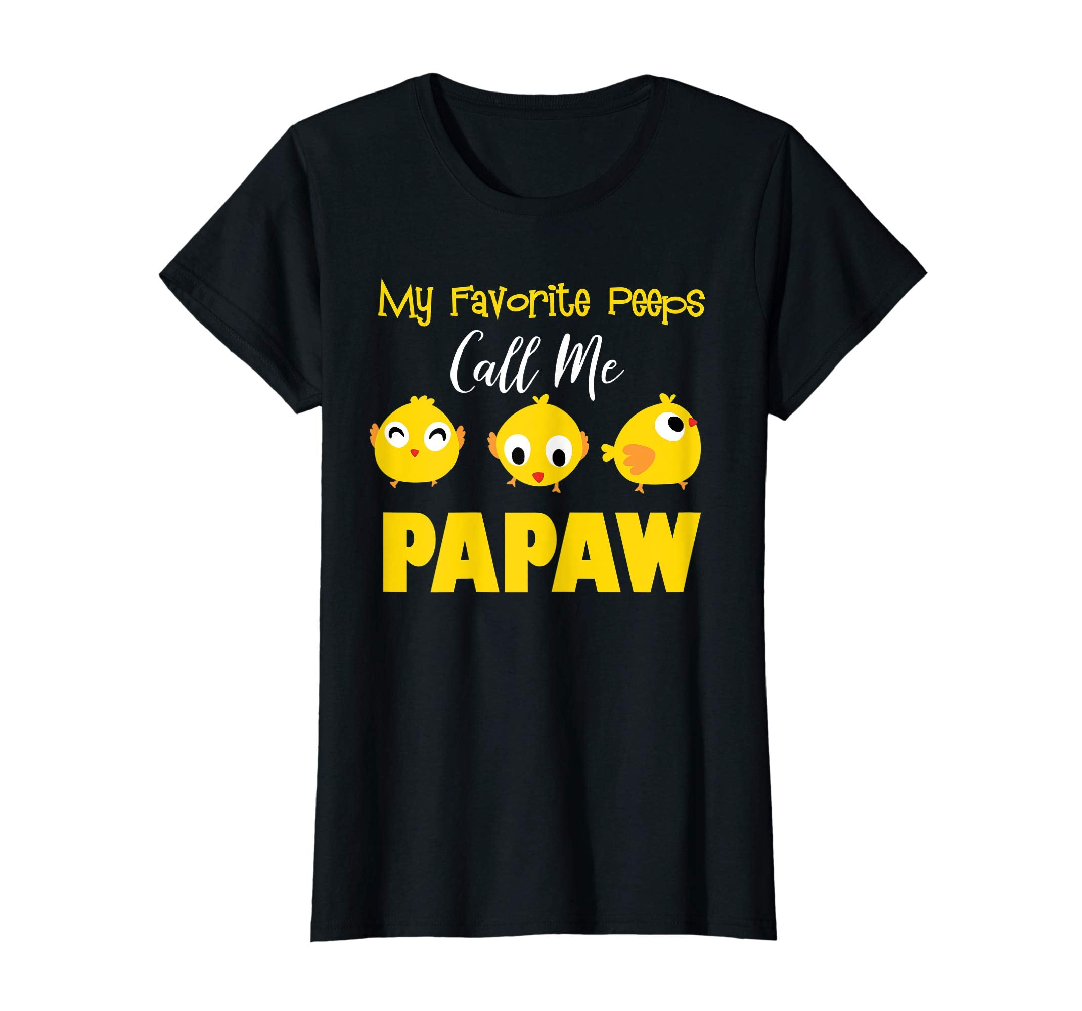 My Favorite Peeps Call Me Papaw Shirt Easter Day Bunny Gift