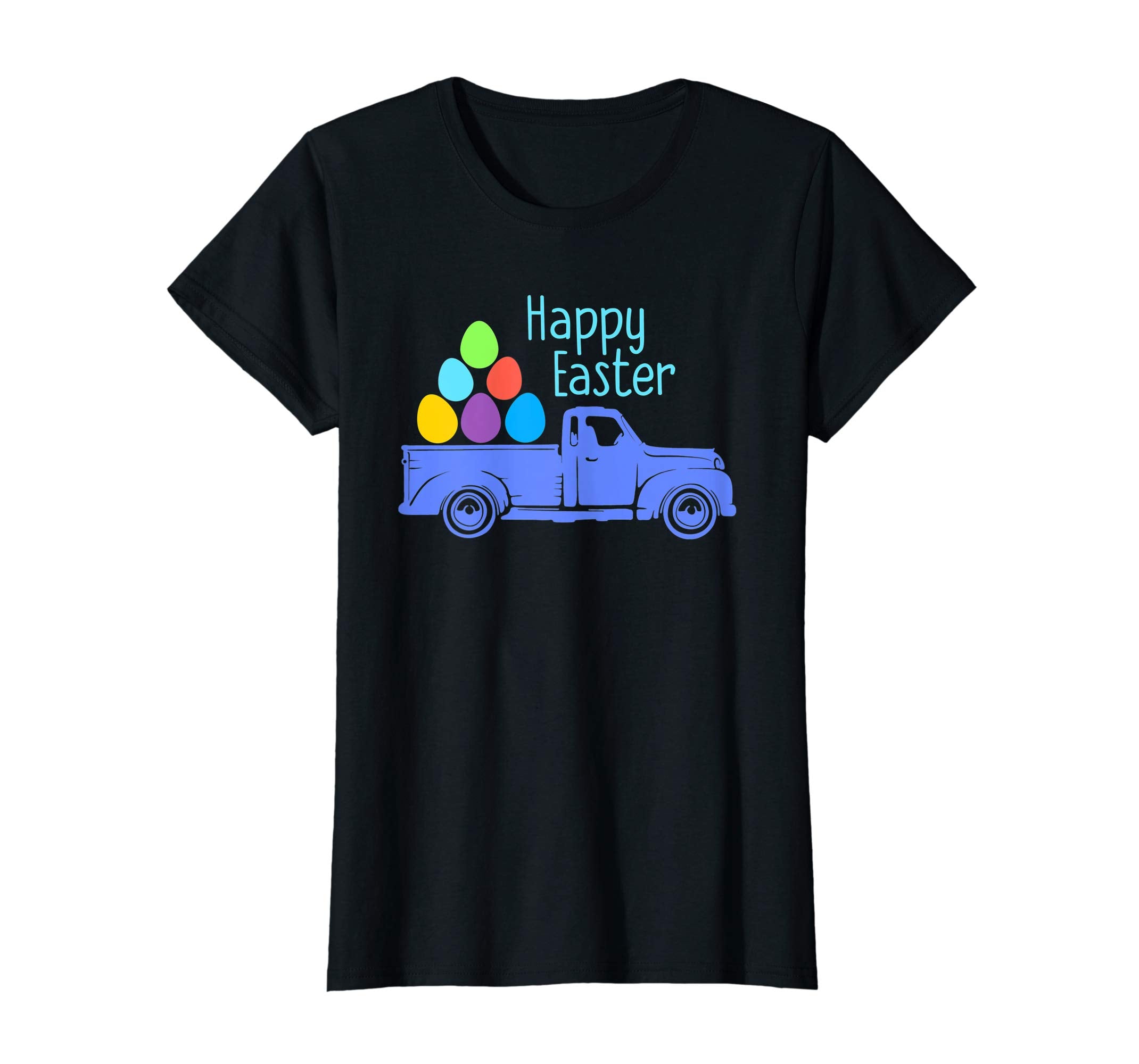 Easter Egg Hunt Truck T-Shirt Boys Girls Kids Toddlers