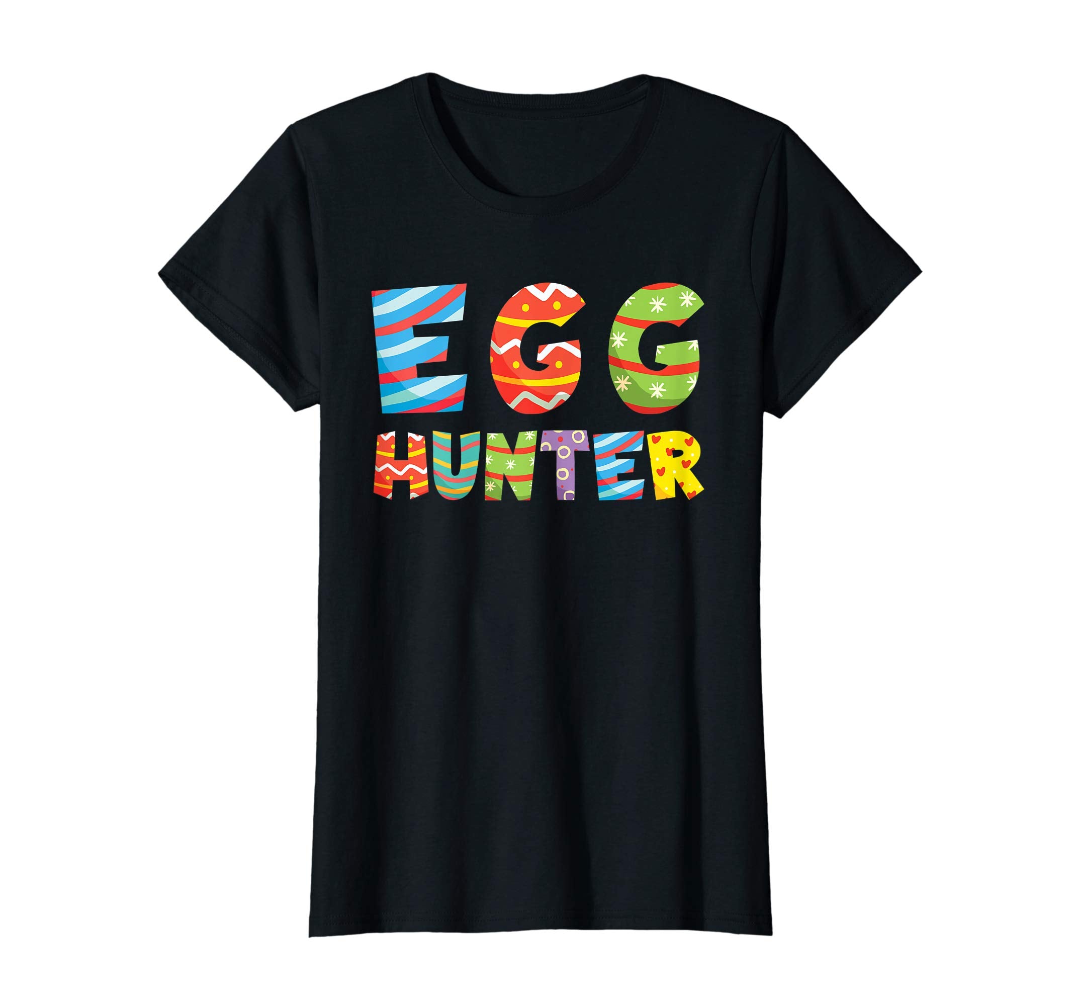 Egg Hunter Funny Easter Shirt Easter Egg Bunny Shirt Kids