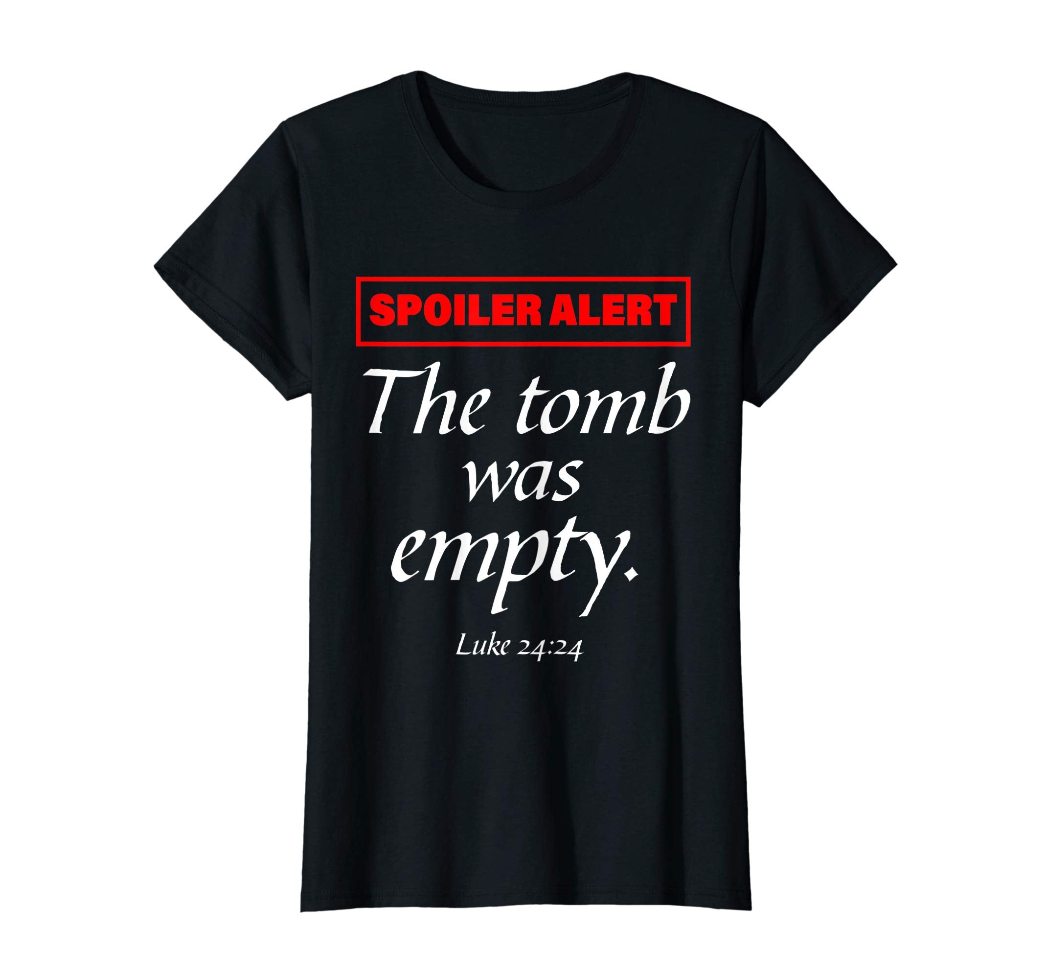 Spoiler Alert The Tomb Was Empty Shirt Christian Easter Gift